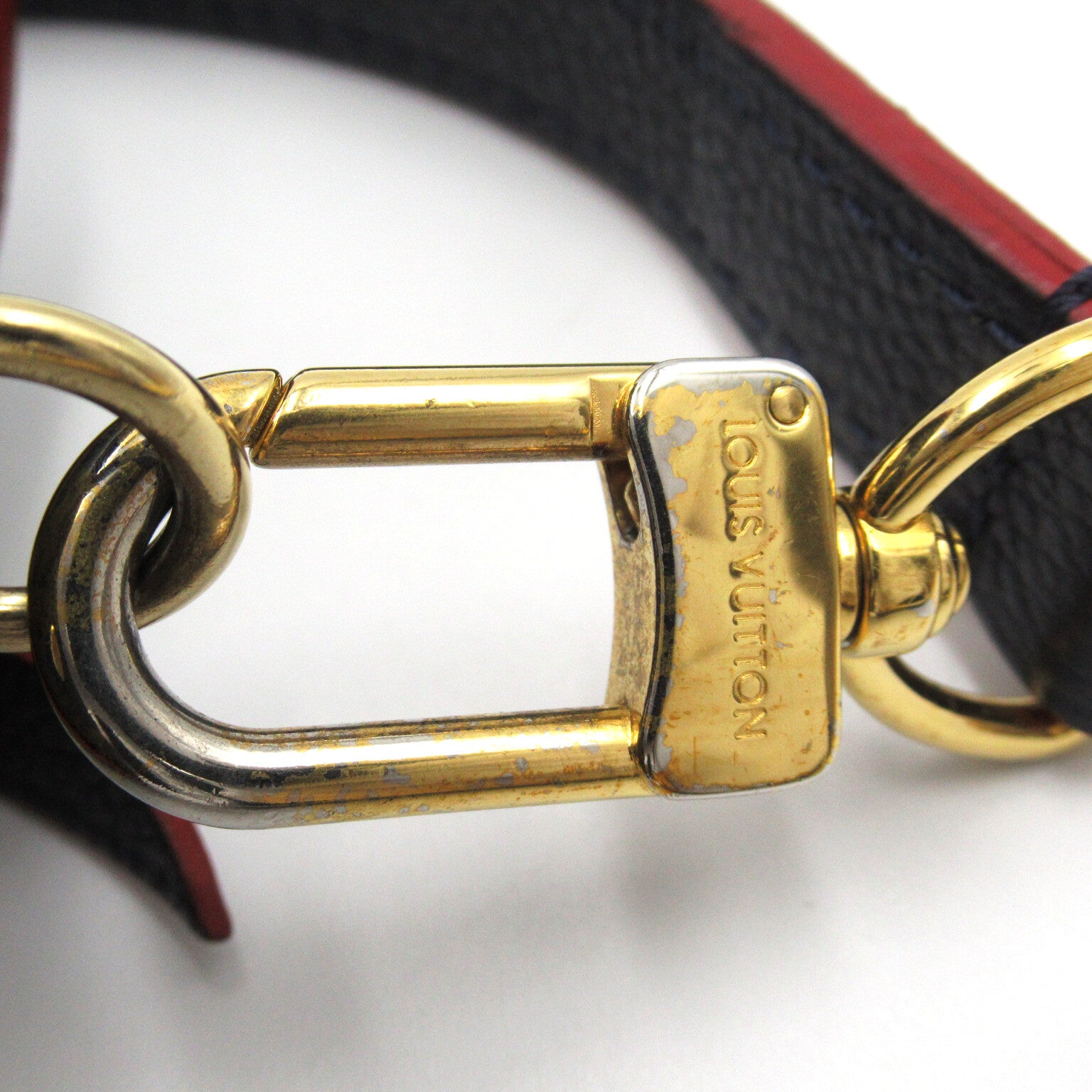 LOUIS VUITTON Monogram Empreinte Pochette Metis MM手挽肩背兩用袋Marine Rouge藍色