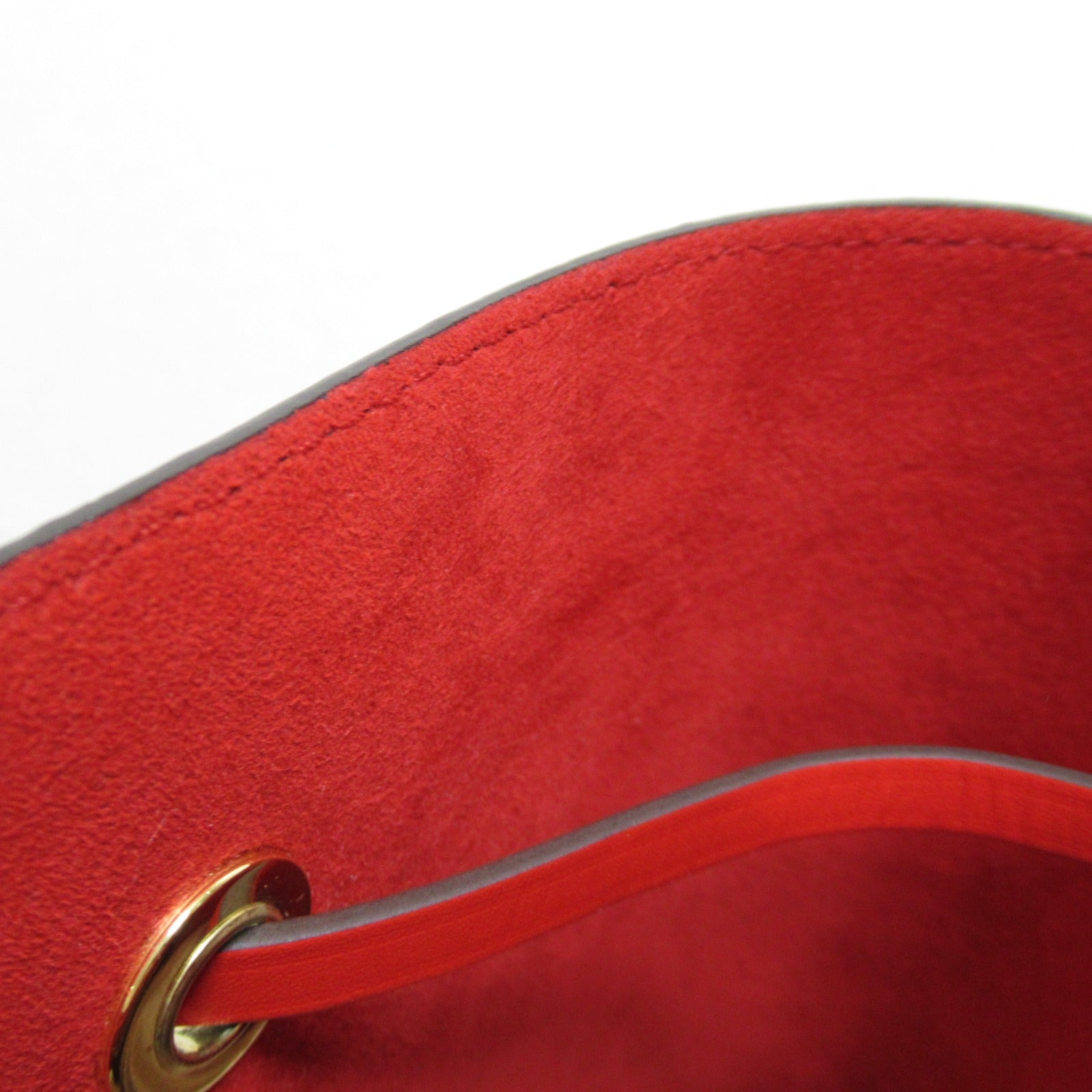 LOUIS VUITTON Monogram NeoNoe MM肩背袋Coquelicot啡色/紅色