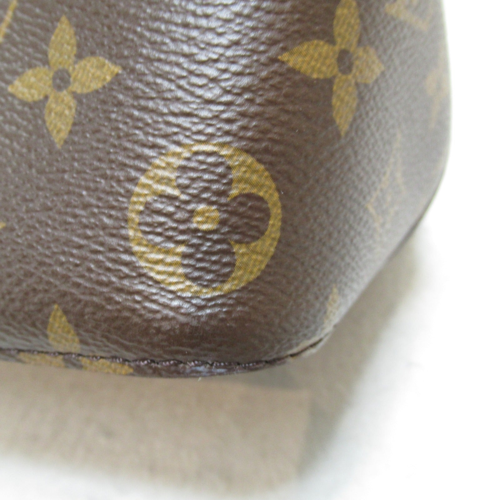 LOUIS VUITTON Monogram NeoNoe MM肩背袋Coquelicot啡色/紅色