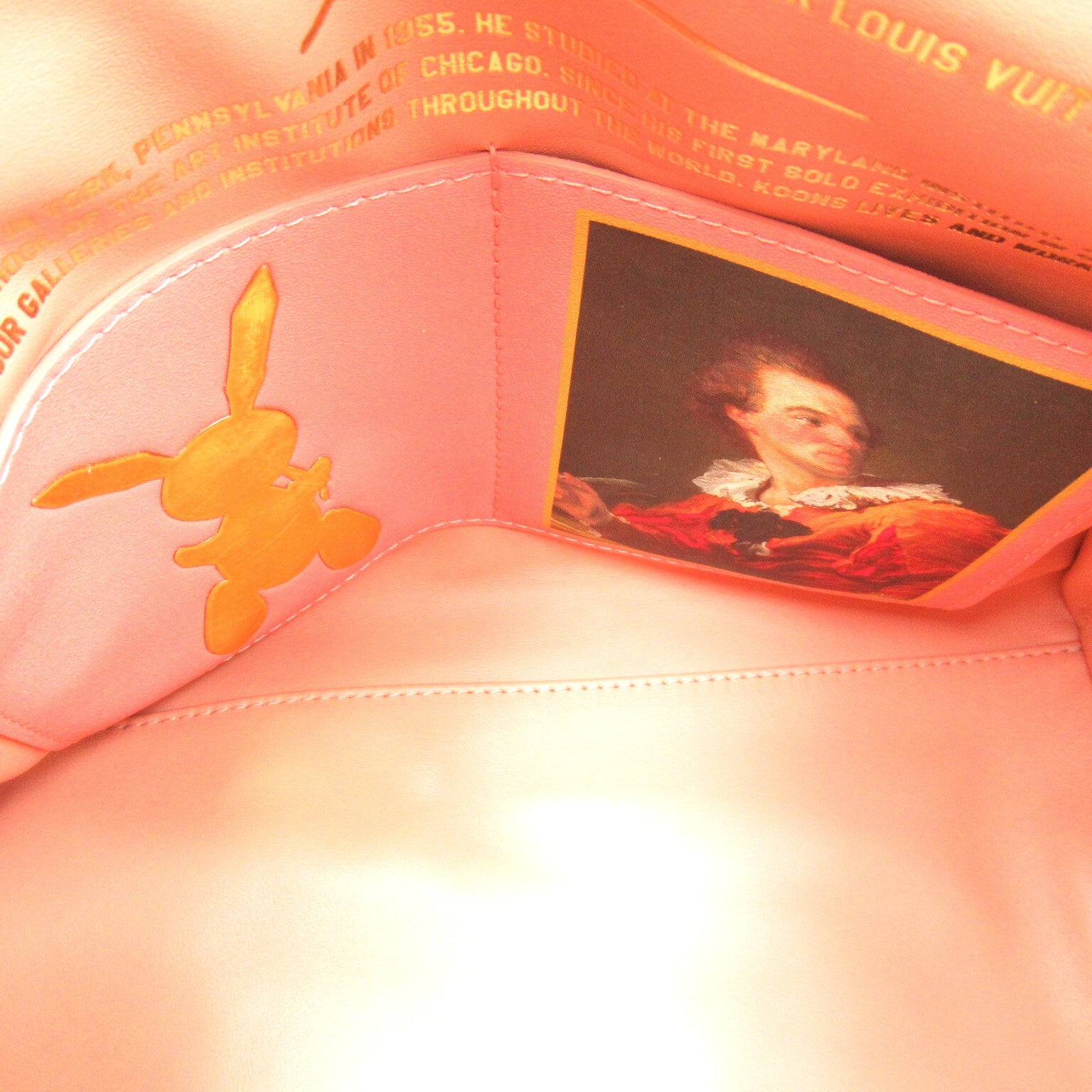 LOUIS VUITTON Masters collection Fragonard Speedy 30手挽袋粉紅色/米色