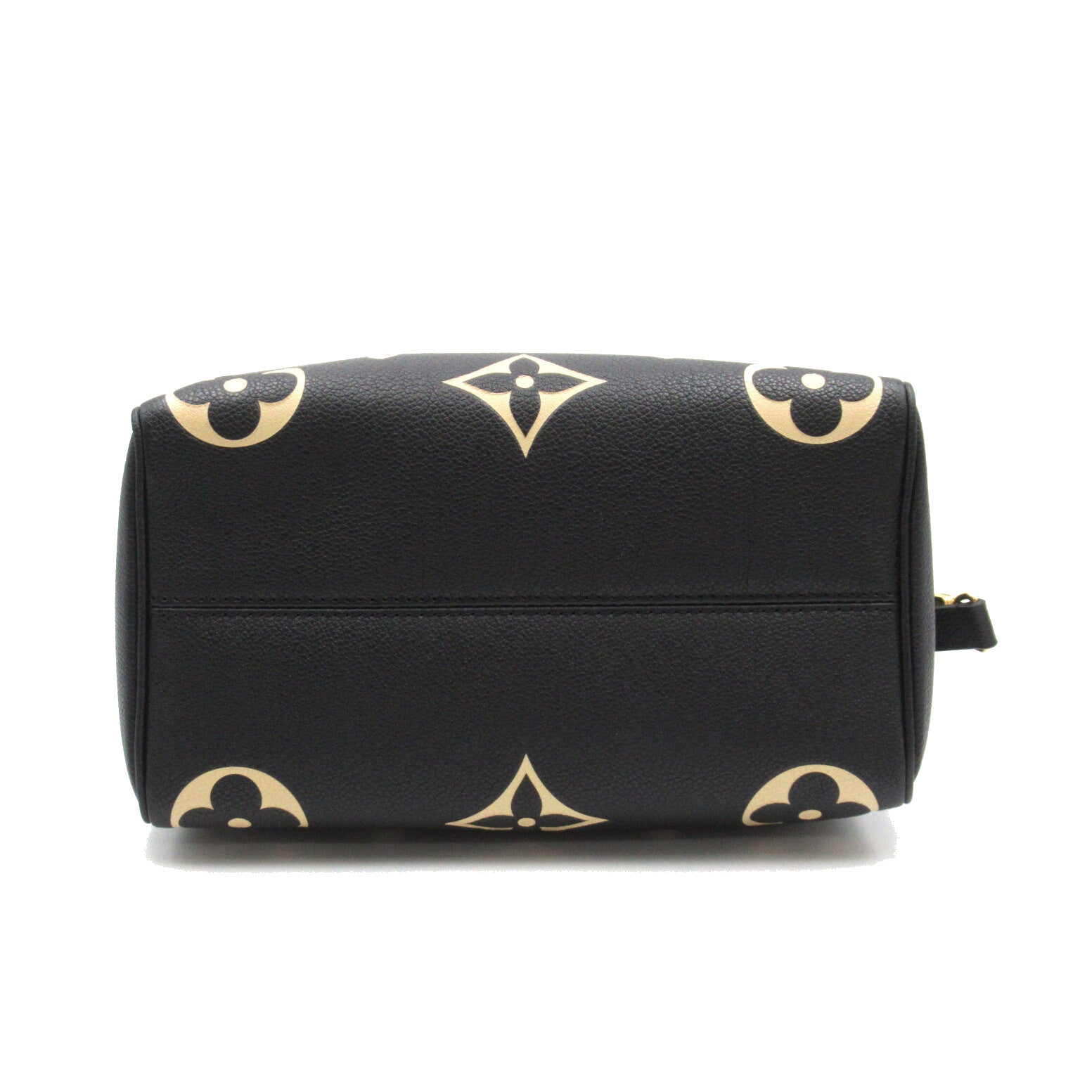 LOUIS VUITTON Monogram Empreinte Speedy Bandouliere 25手挽肩背兩用袋黑色/米色