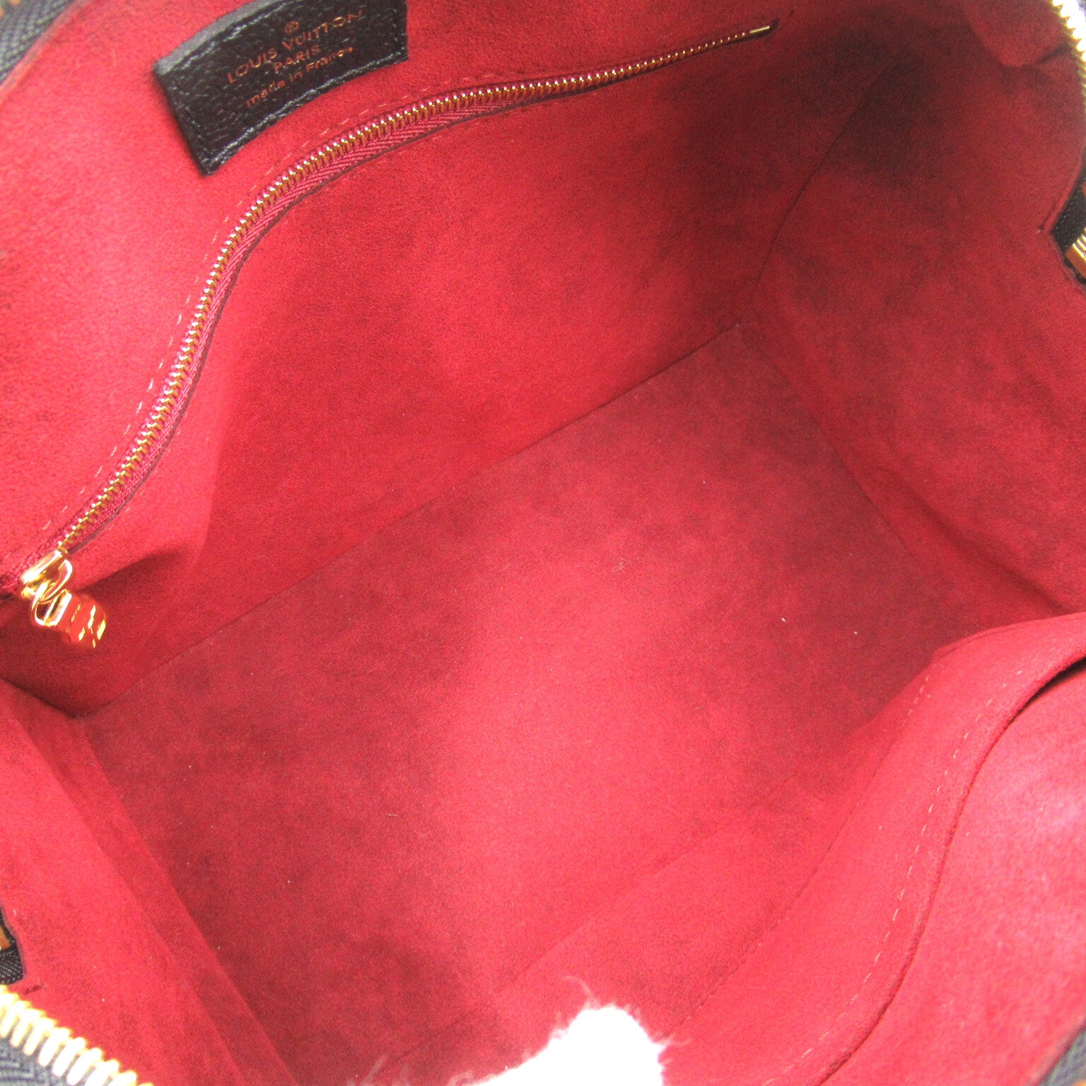 LOUIS VUITTON Monogram Empreinte Speedy Bandouliere 25手挽肩背兩用袋黑色/米色