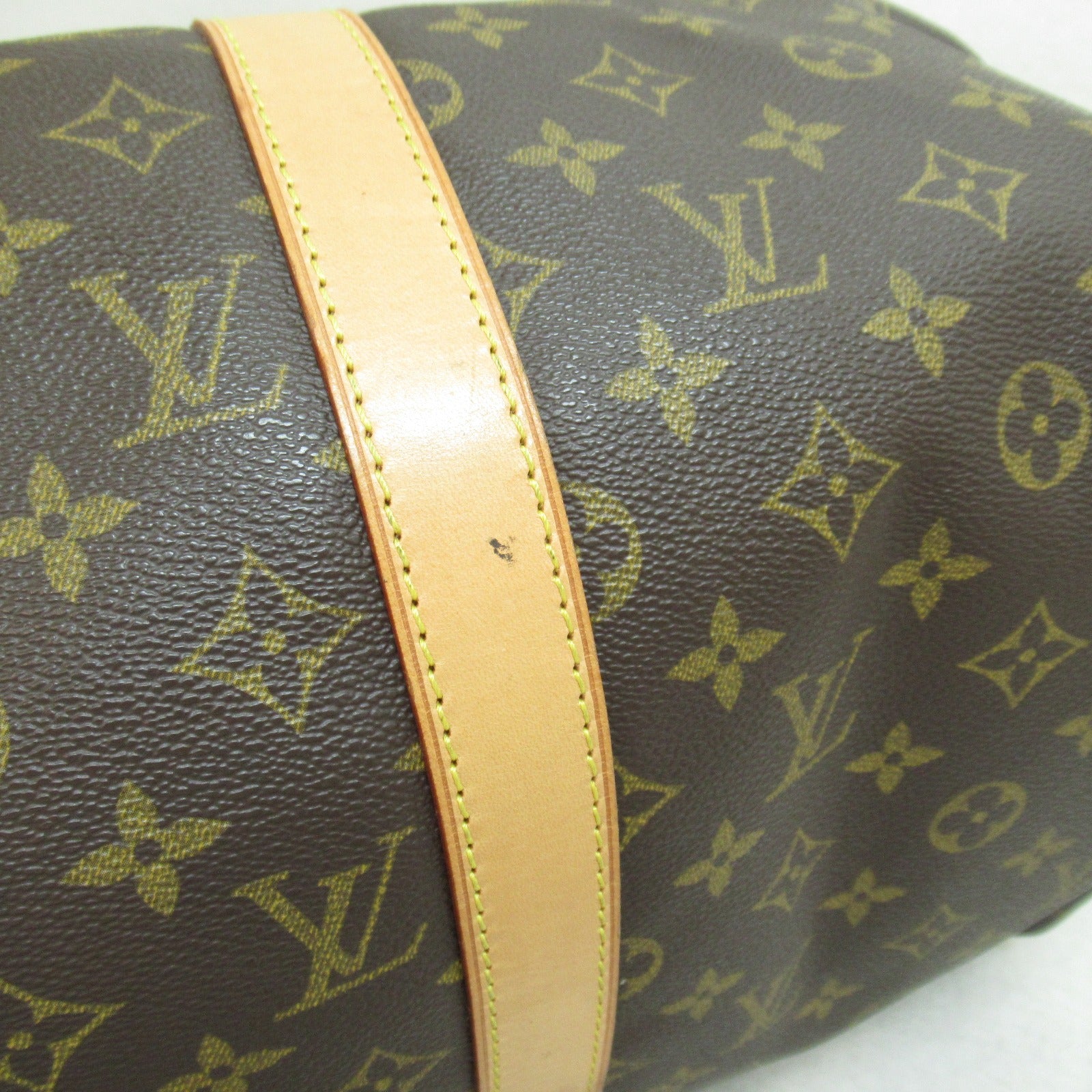 LOUIS VUITTON Monogram Keepall 50手挽袋/旅行袋啡色