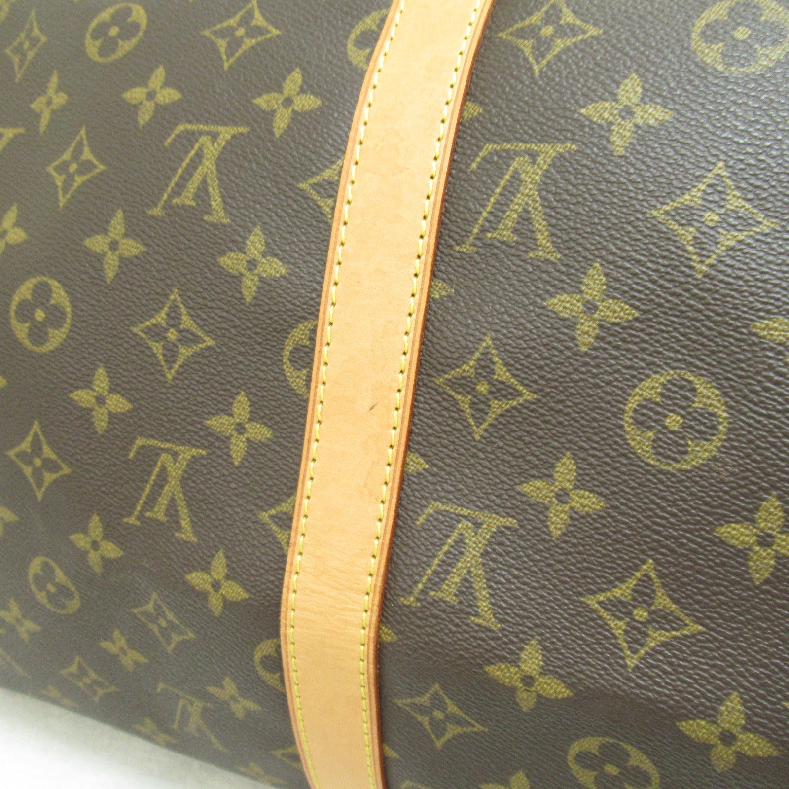 LOUIS VUITTON Monogram Keepall 50手挽袋/旅行袋啡色