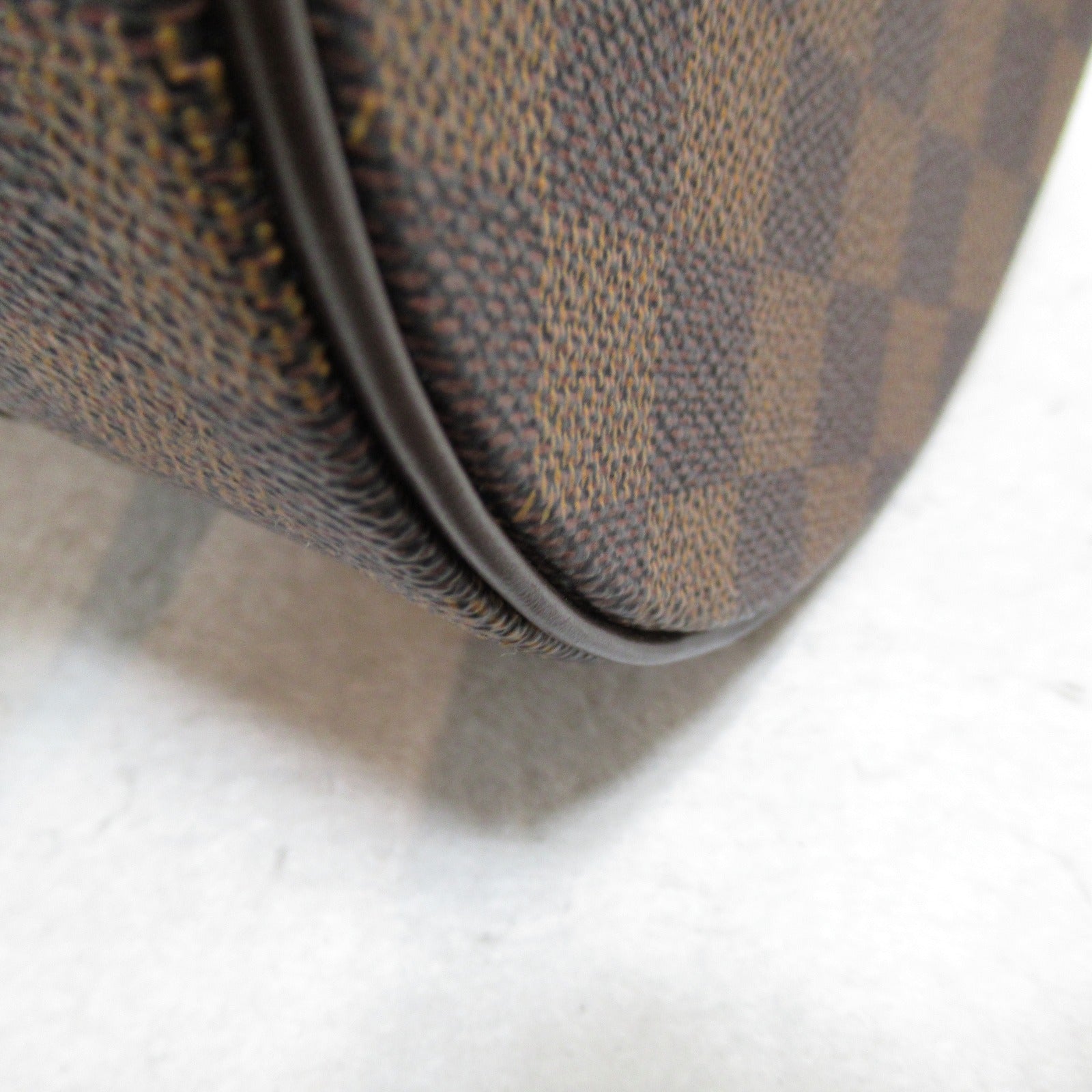 LOUIS VUITTON Damier Papillon 30手挽袋啡色