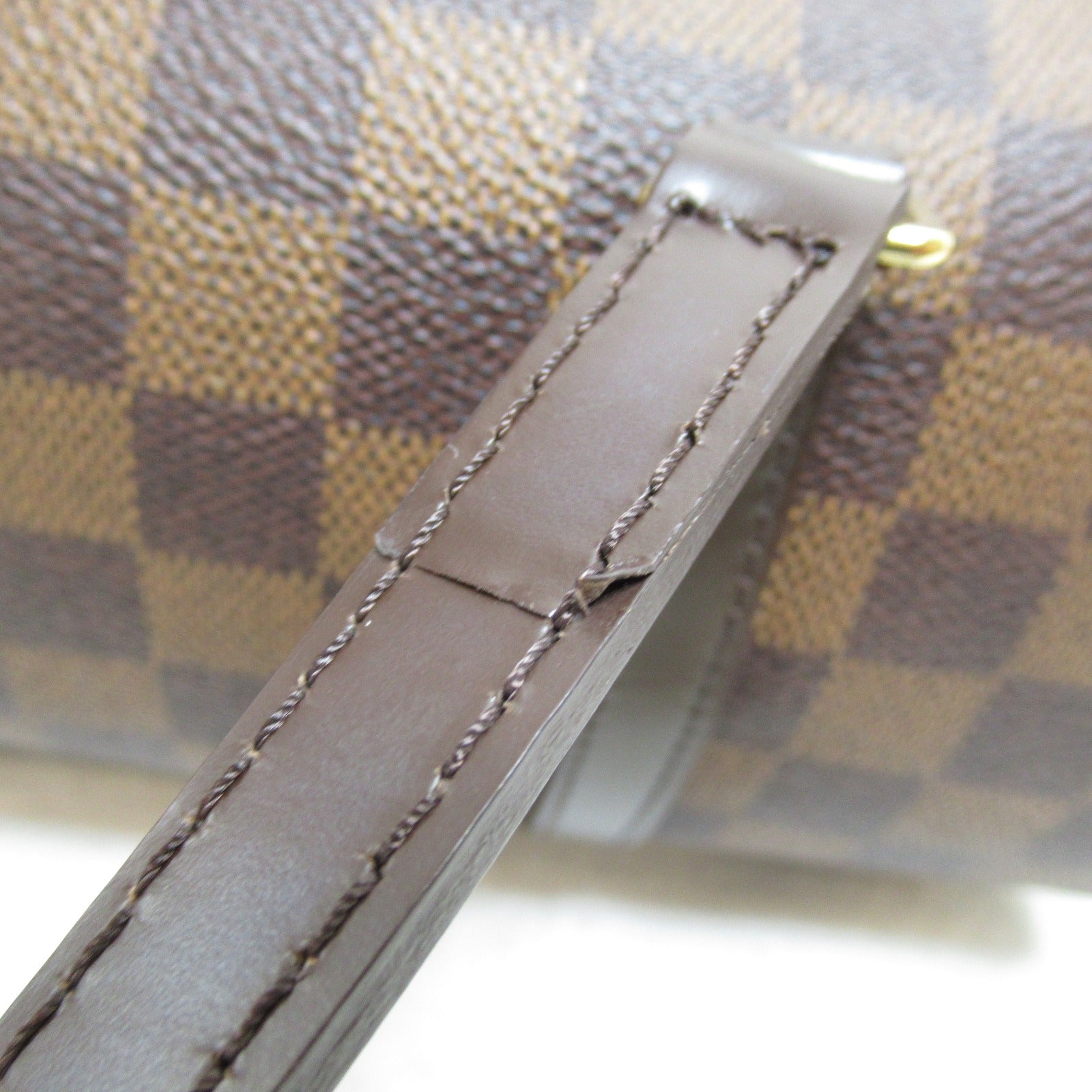 LOUIS VUITTON Damier Papillon 30手挽袋啡色