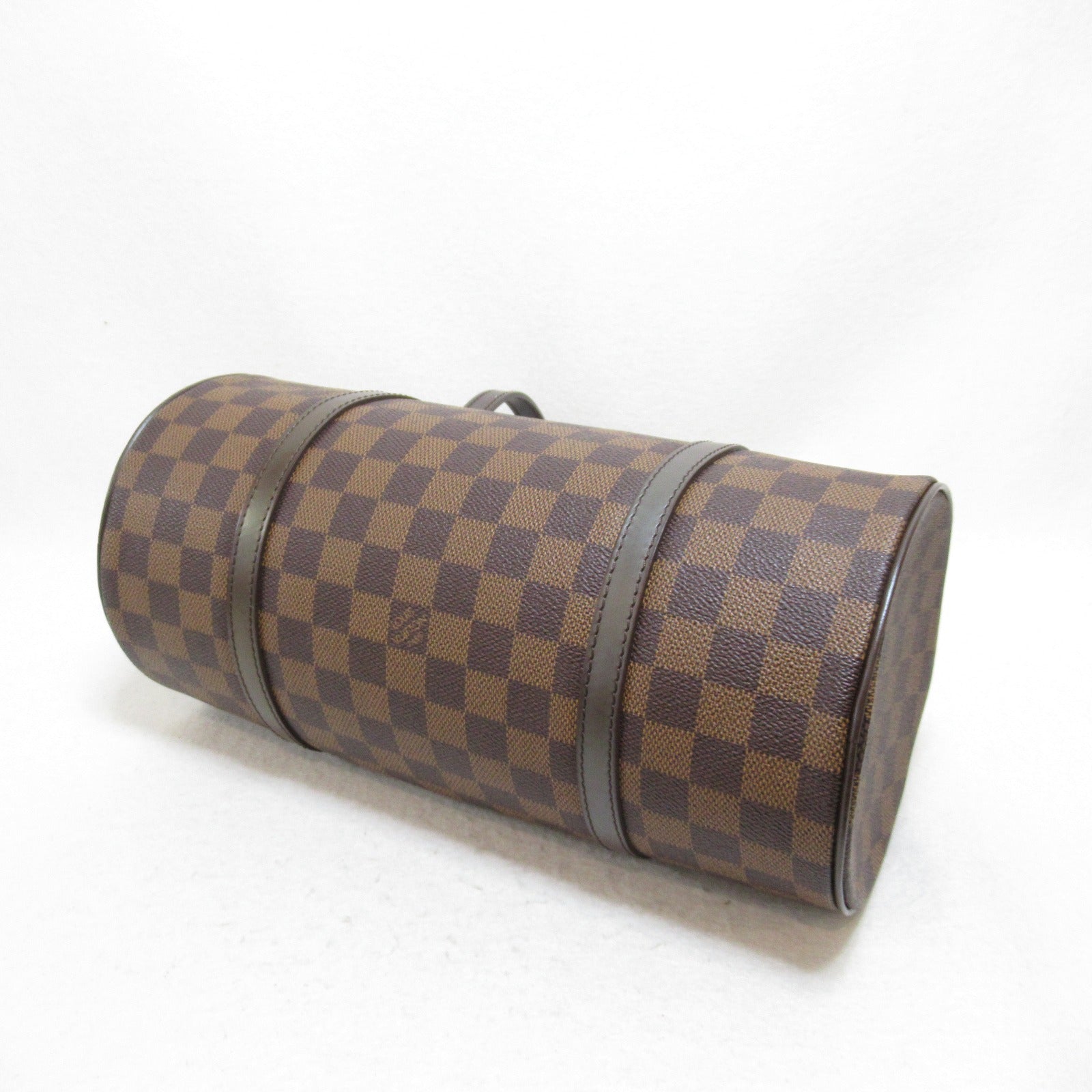 LOUIS VUITTON Damier Papillon 30手挽袋啡色