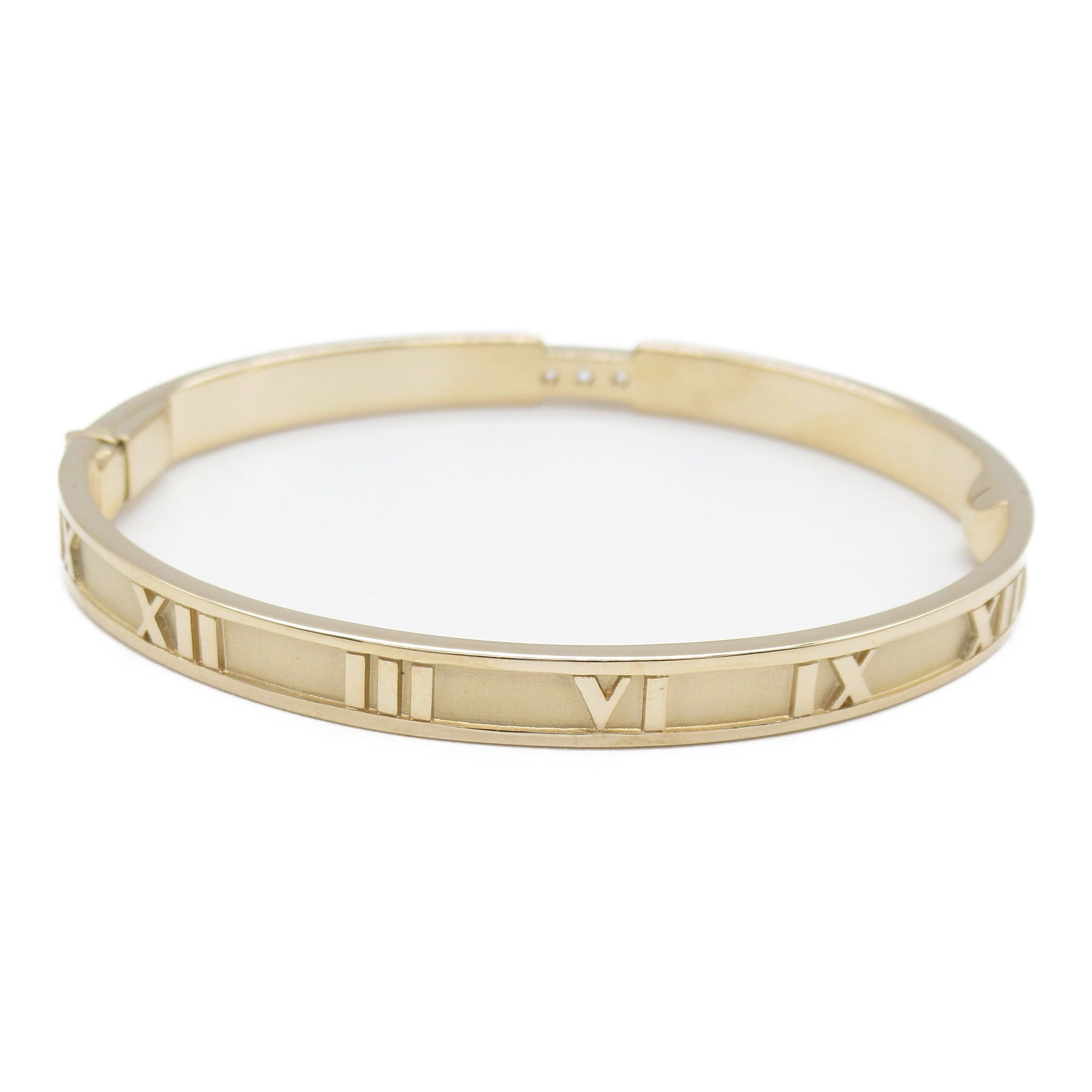TIFFANY＆CO 18K玫瑰金Atlas Diamond Bracelet鑽石手鐲