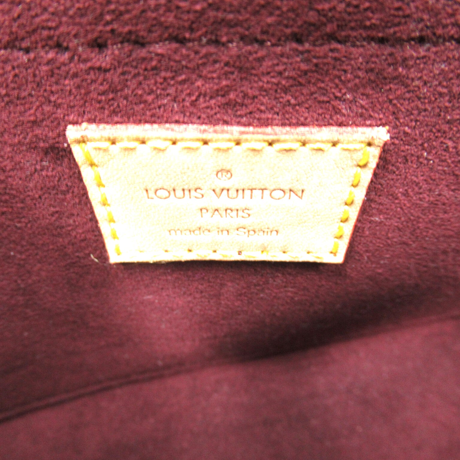 LOUIS VUITTON Monogram Montaigne BB手挽肩背兩用袋啡色