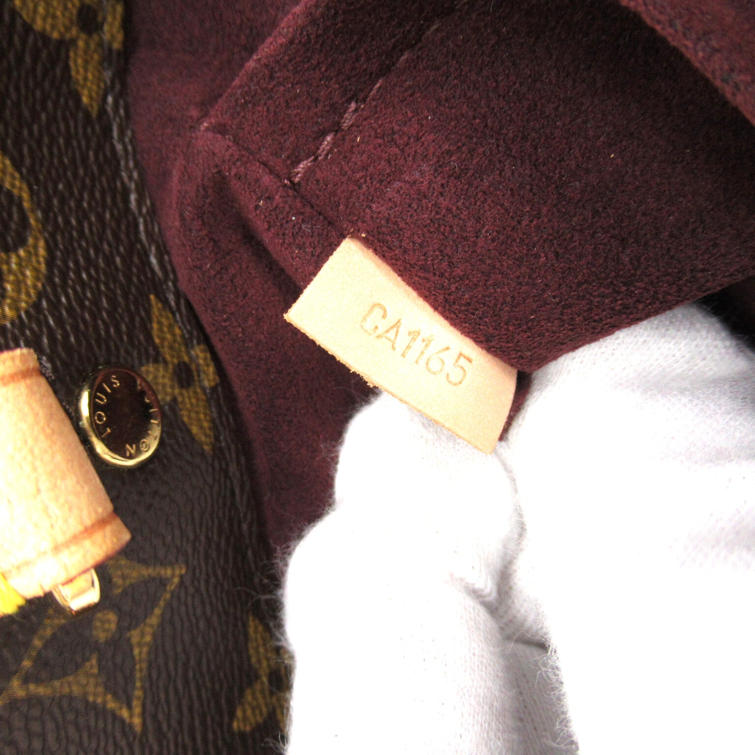 LOUIS VUITTON Monogram Montaigne BB手挽肩背兩用袋啡色