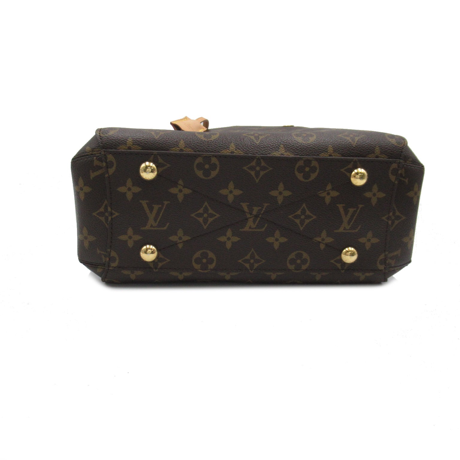 LOUIS VUITTON Monogram Montaigne BB手挽肩背兩用袋啡色