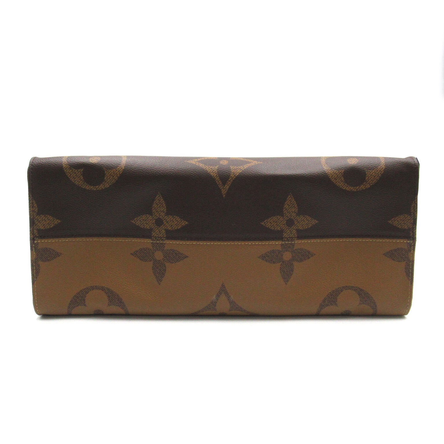 LOUIS VUITTON Monogram Reverse On the Go手挽肩背兩用袋啡色