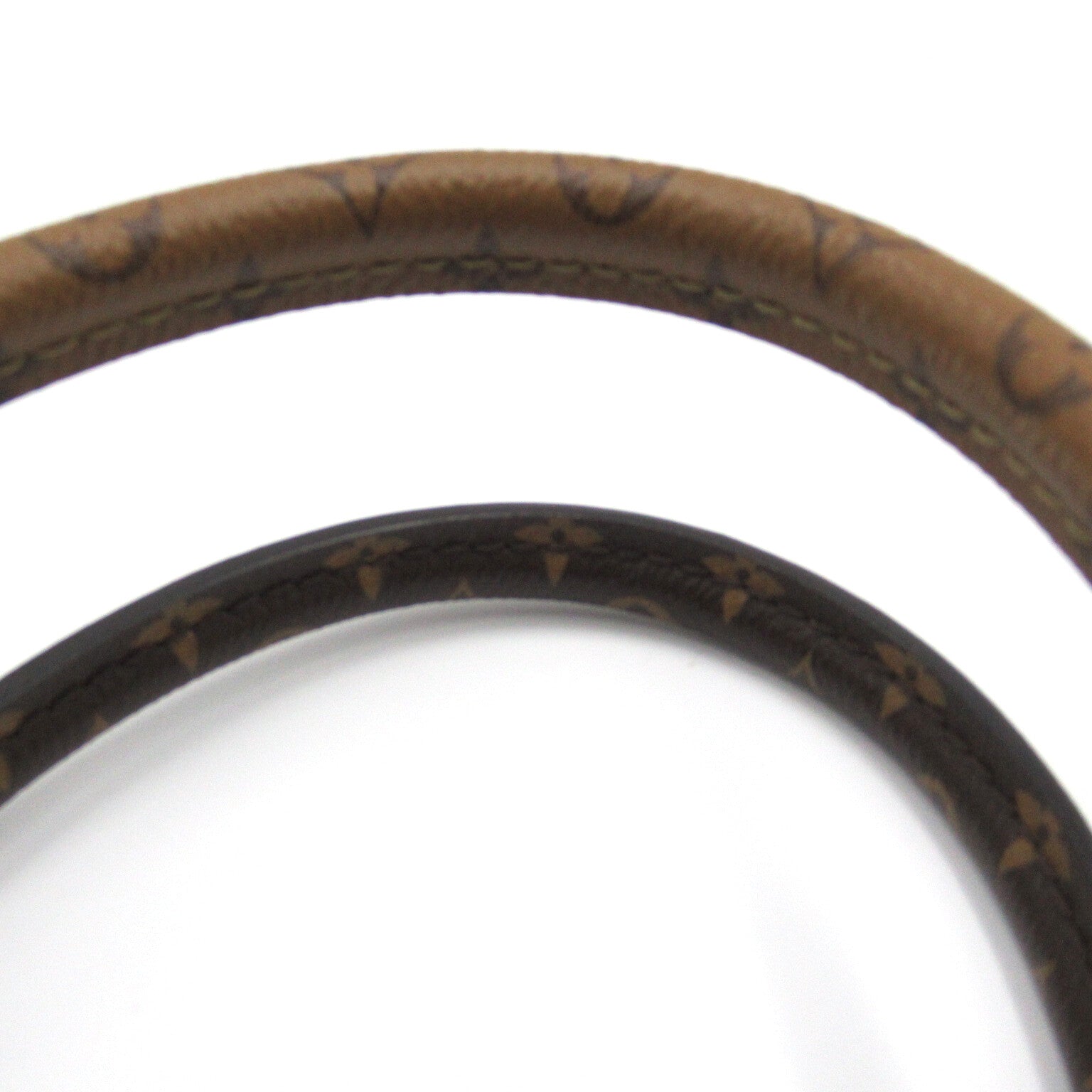 LOUIS VUITTON Monogram Reverse On the Go手挽肩背兩用袋啡色