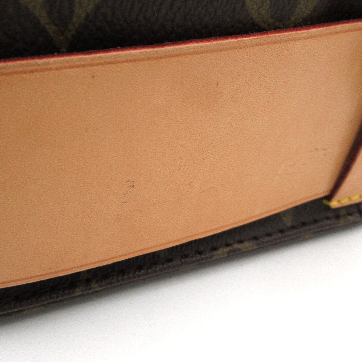 LOUIS VUITTON Monogram Cartouchiere 26金扣肩背袋啡色