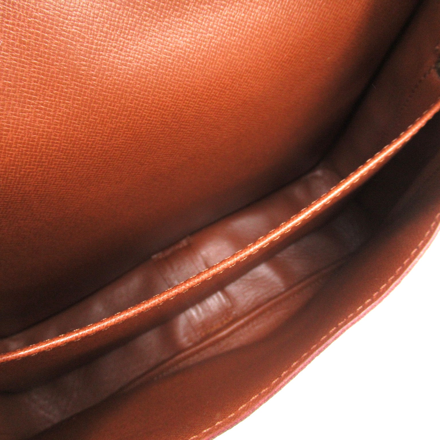 LOUIS VUITTON Monogram Cartouchiere 26金扣肩背袋啡色
