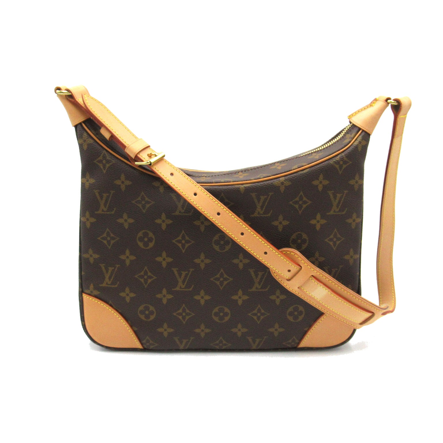 LOUIS VUITTON Monogram Boulogne肩背袋啡色