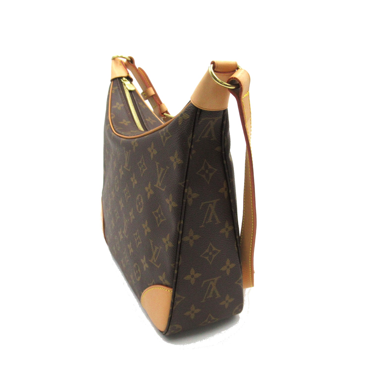 LOUIS VUITTON Monogram Boulogne肩背袋啡色