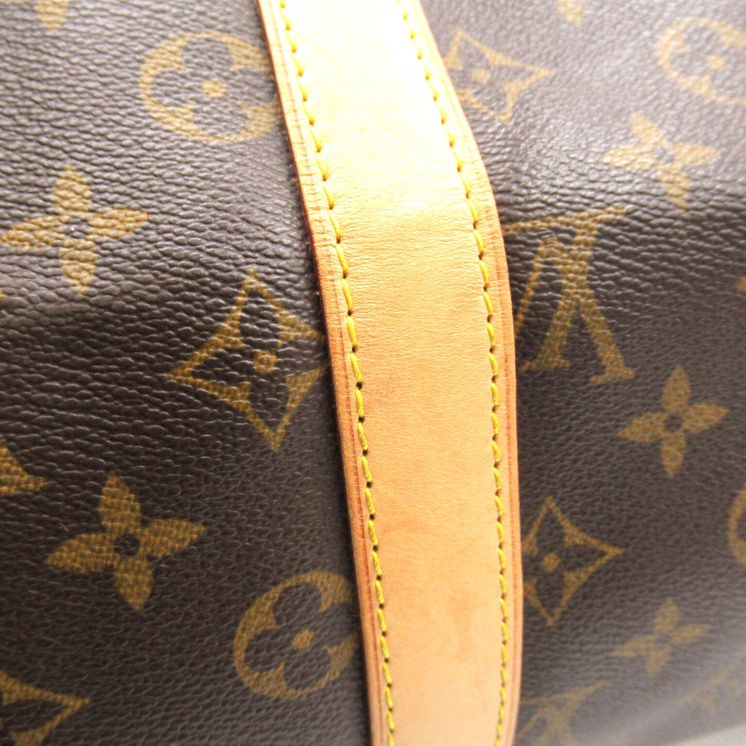 LOUIS VUITTON Monogram Keepall 45手挽肩背兩用袋啡色