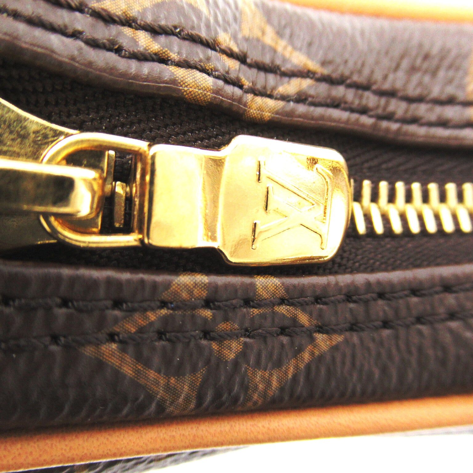 LOUIS VUITTON Monogram Loop手挽肩背兩用袋啡色