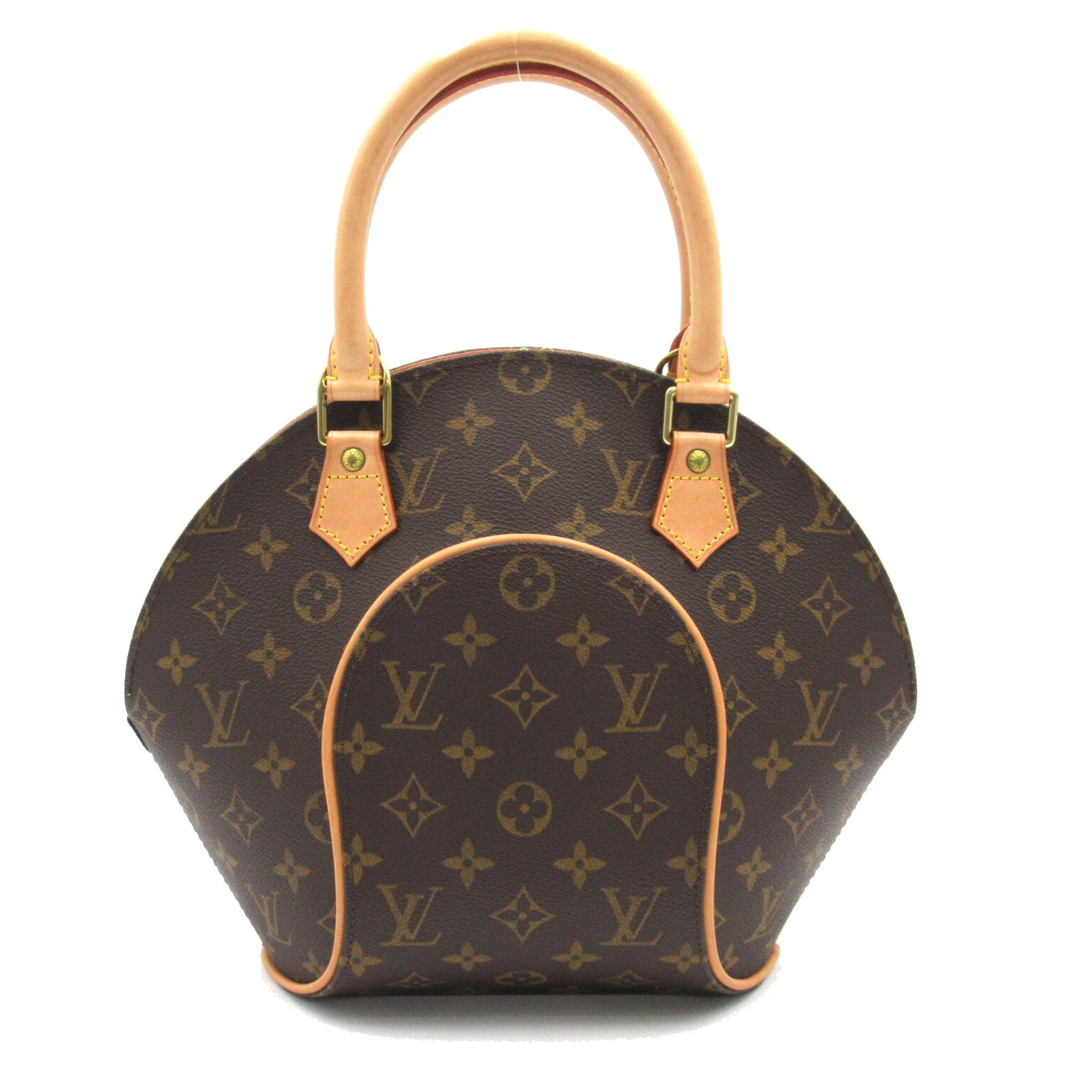 LOUIS VUITTON Monogram Elipse PM手挽袋啡色