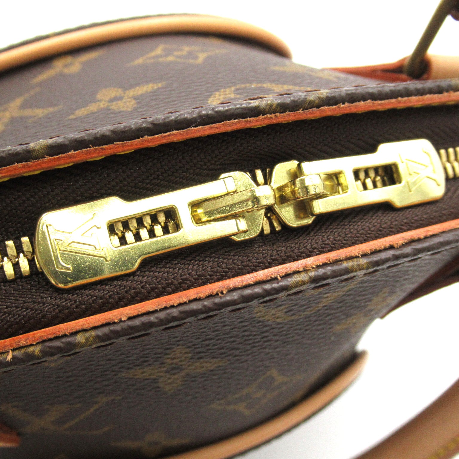 LOUIS VUITTON Monogram Elipse PM手挽袋啡色