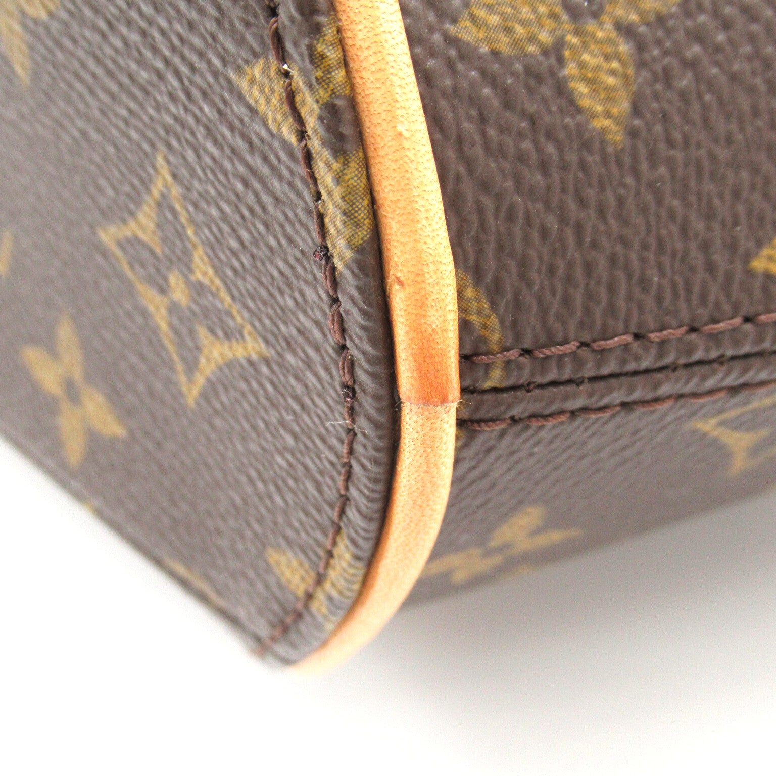 LOUIS VUITTON Monogram Elipse PM手挽袋啡色