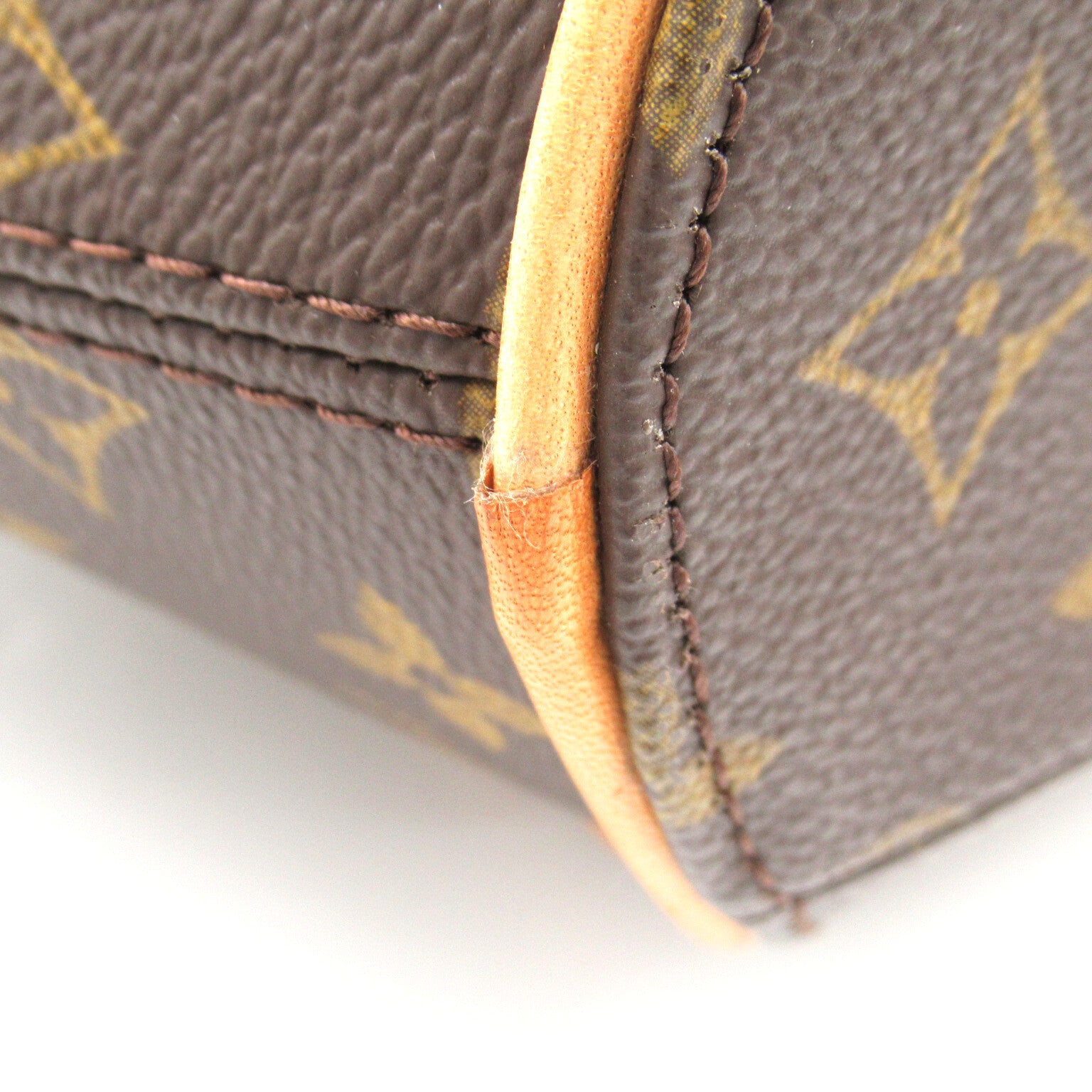 LOUIS VUITTON Monogram Elipse PM手挽袋啡色