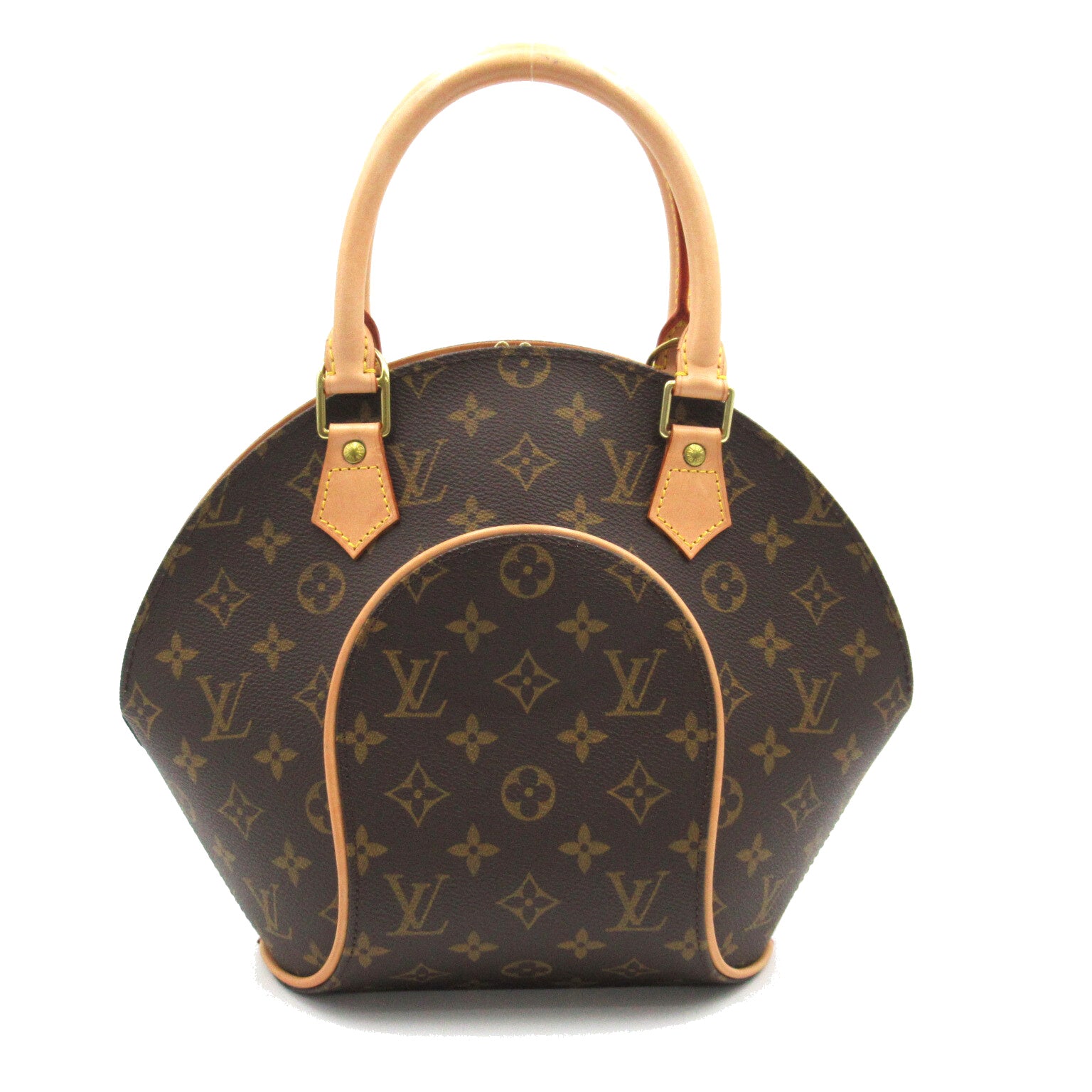LOUIS VUITTON Monogram Elipse PM手挽袋啡色