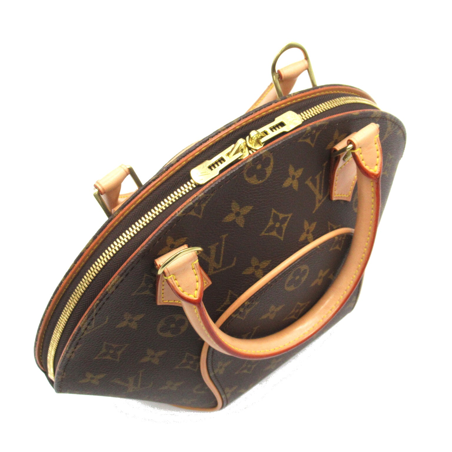 LOUIS VUITTON Monogram Elipse PM手挽袋啡色