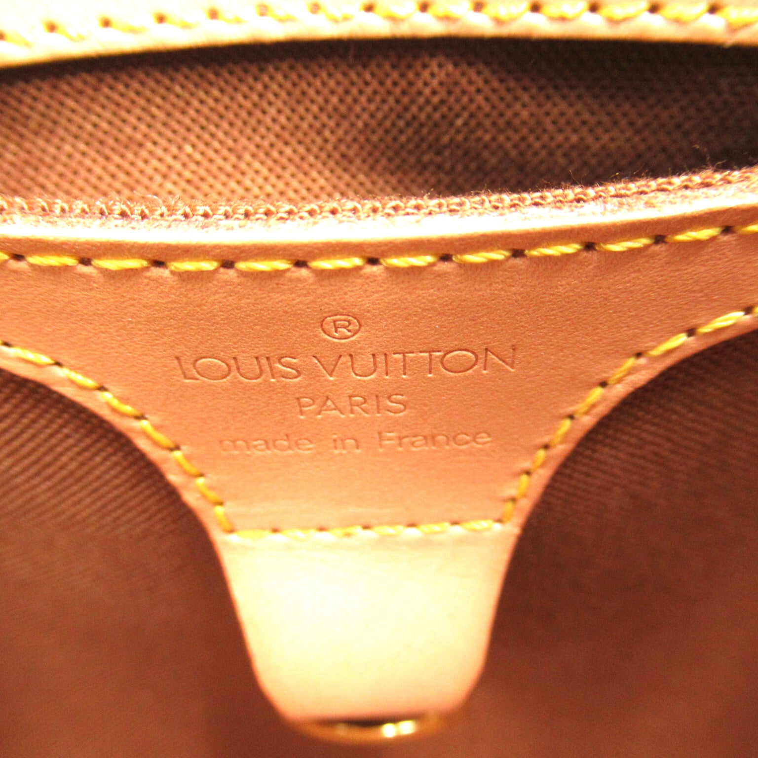 LOUIS VUITTON Monogram Elipse PM手挽袋啡色