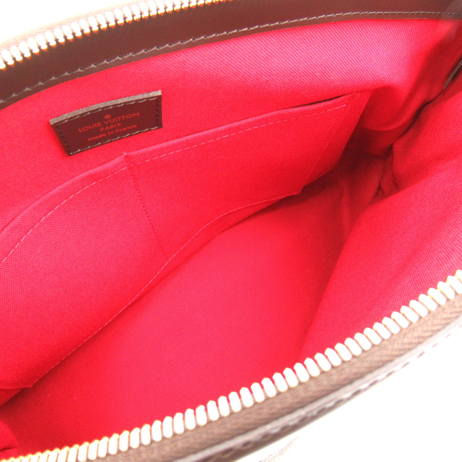 LOUIS VUITTON Damier Verona MM金扣肩背袋啡色