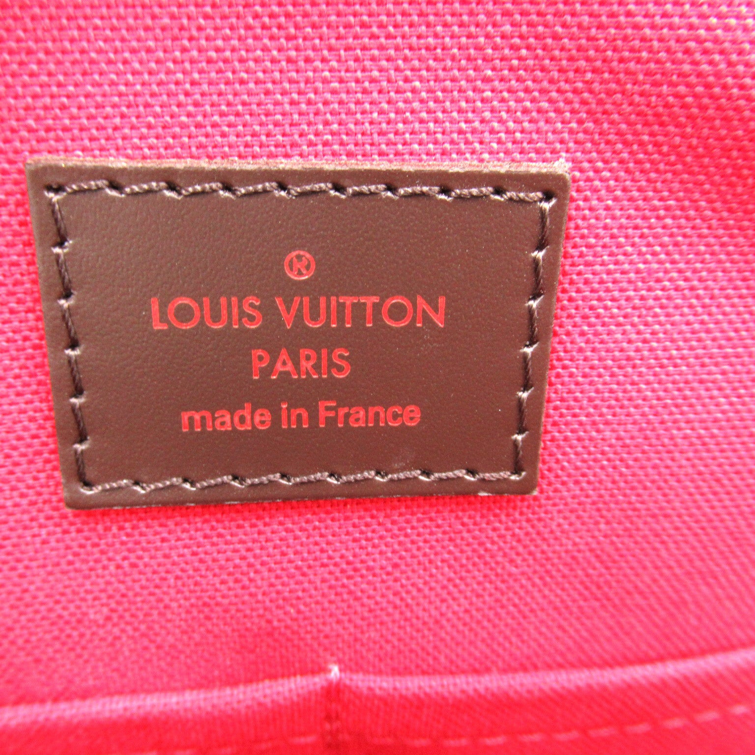 LOUIS VUITTON Damier Verona MM金扣肩背袋啡色