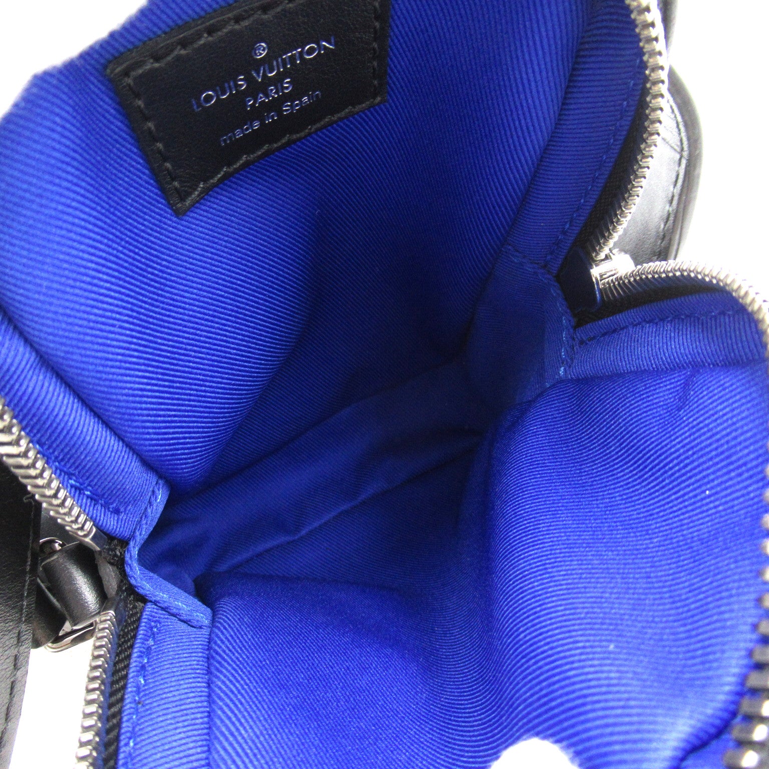 LOUIS VUITTON Monogram Eclipse Danube PPM肩背袋黑色