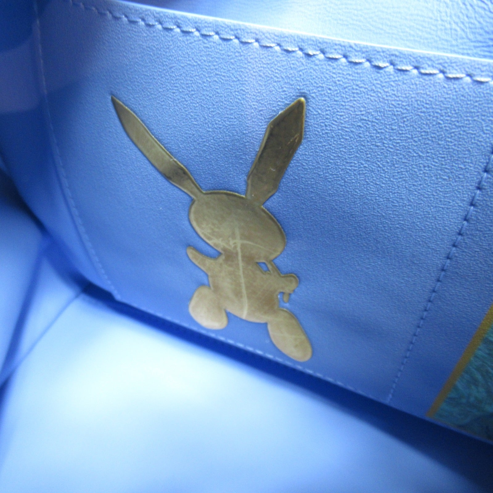 LOUIS VUITTON 塗層帆布Van Gogh speedy 30手挽袋藍色