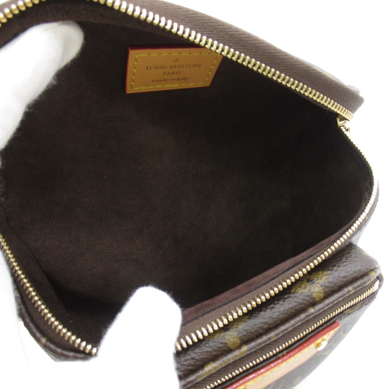 LOUIS VUITTON Monogram Mini Bumbag手挽肩背兩用袋啡色