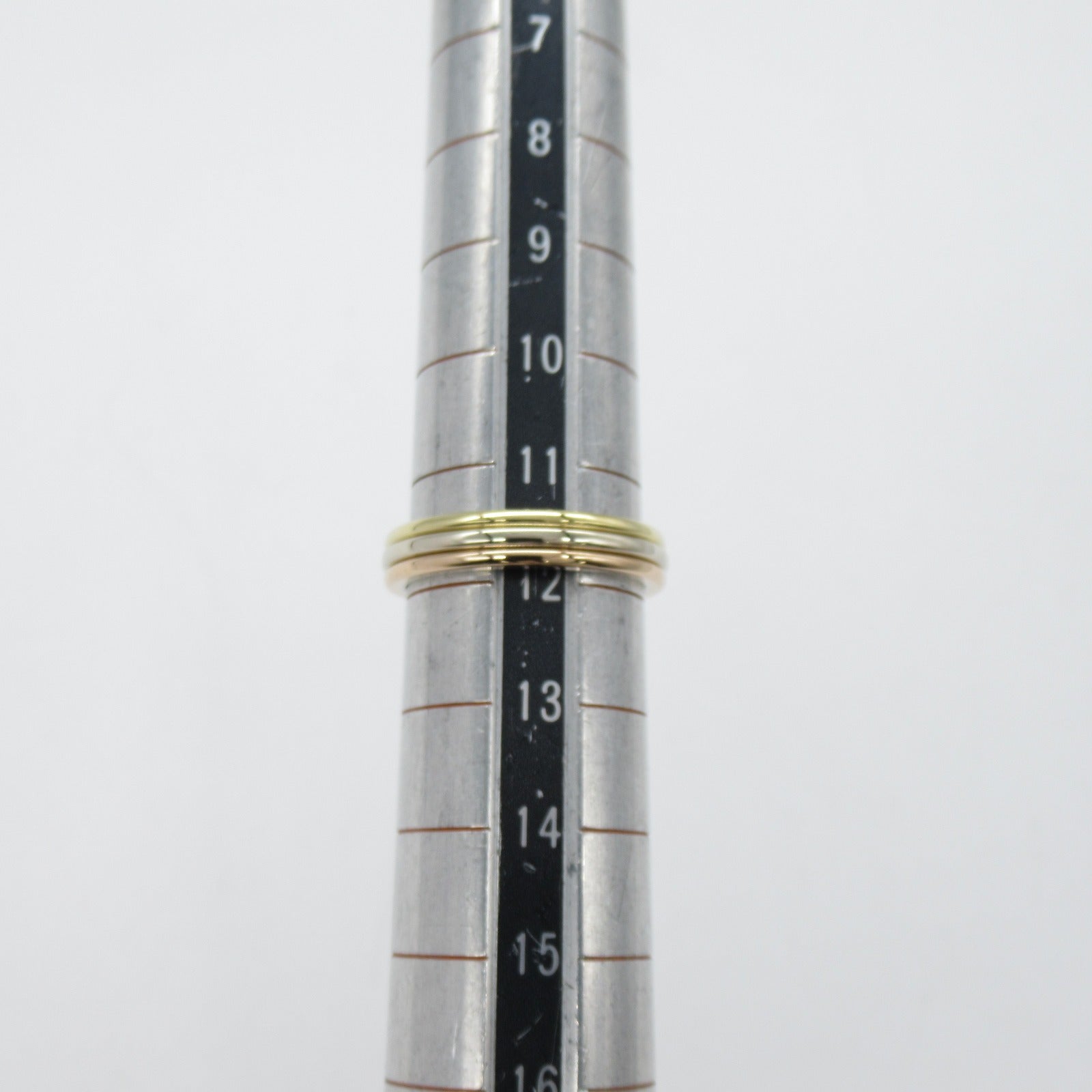 CARTIER 18K黃金/白金/玫瑰金Vendome戒指Cartier#52/US#6