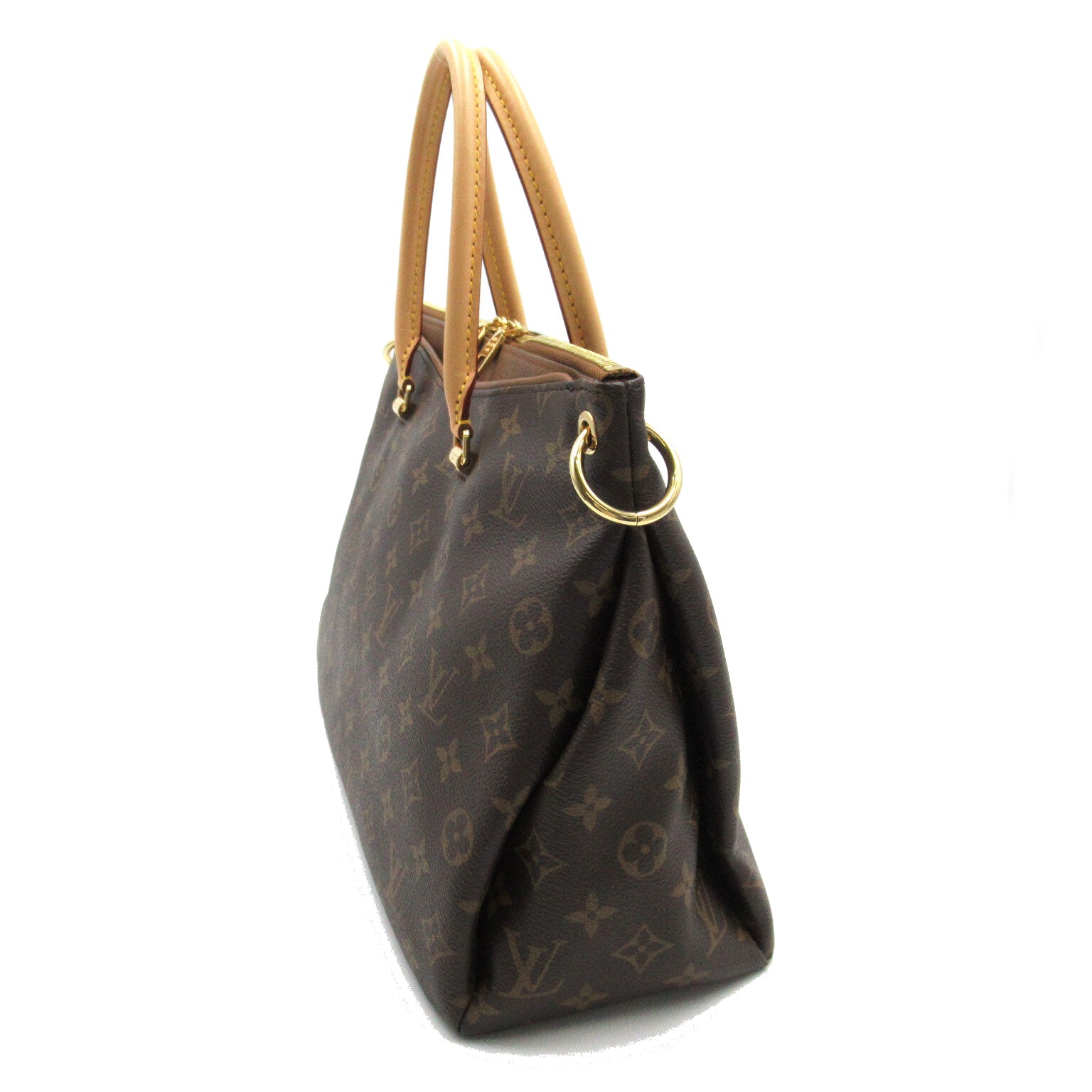 LOUIS VUITTON Monogram Pallas手挽肩背兩用袋啡色
