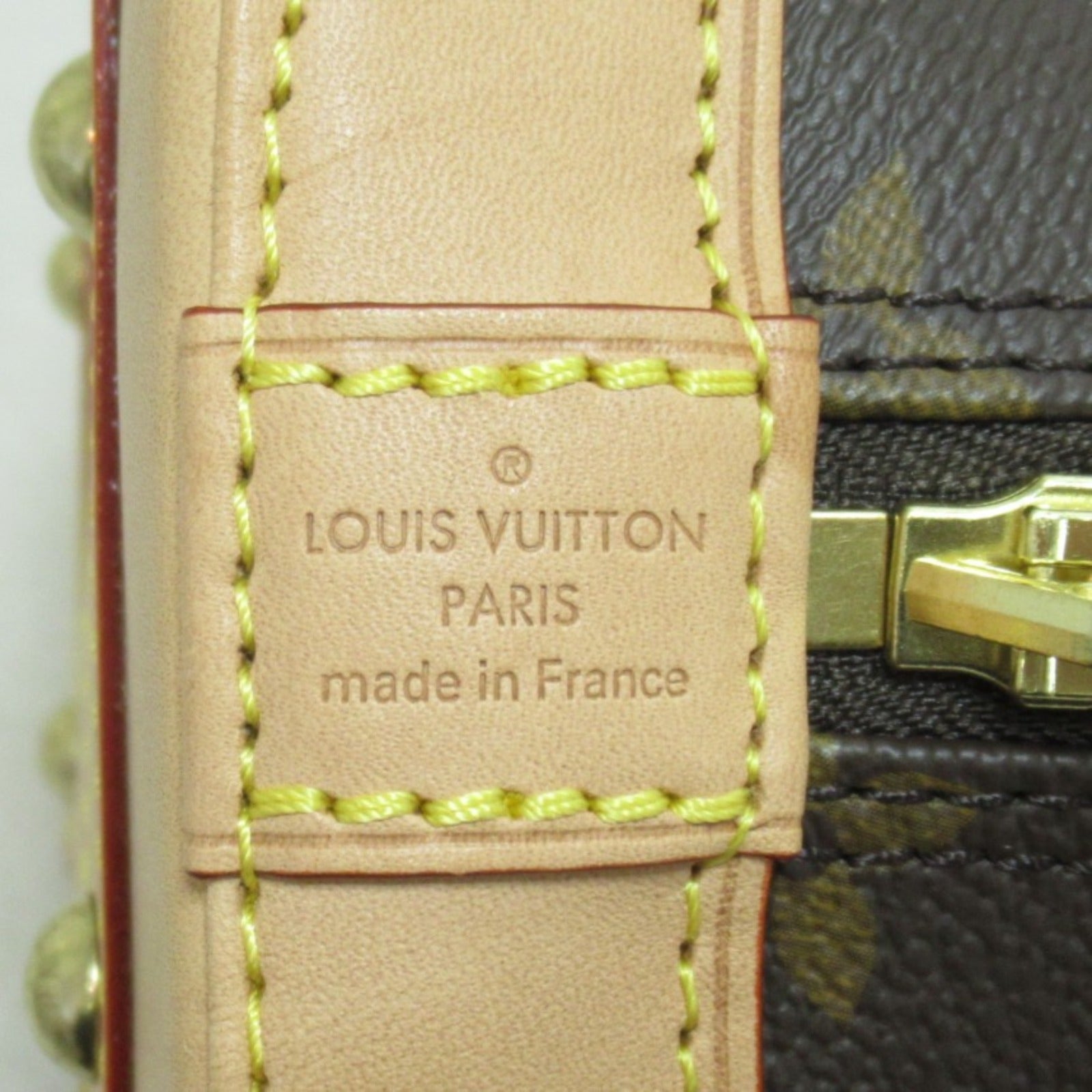 LOUIS VUITTON Monogram Alma BB手手挽肩背兩用袋啡色