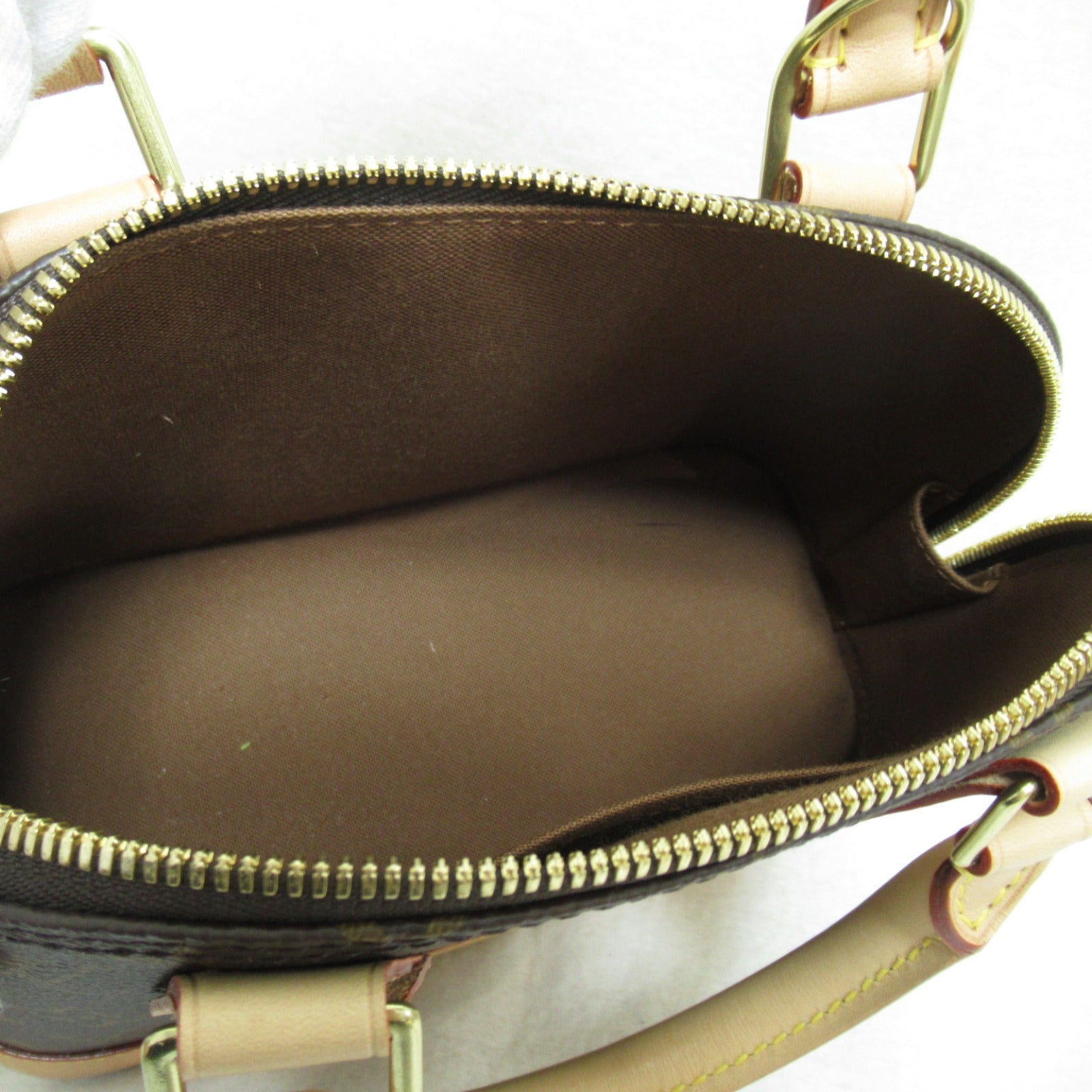 LOUIS VUITTON Monogram Alma BB手手挽肩背兩用袋啡色