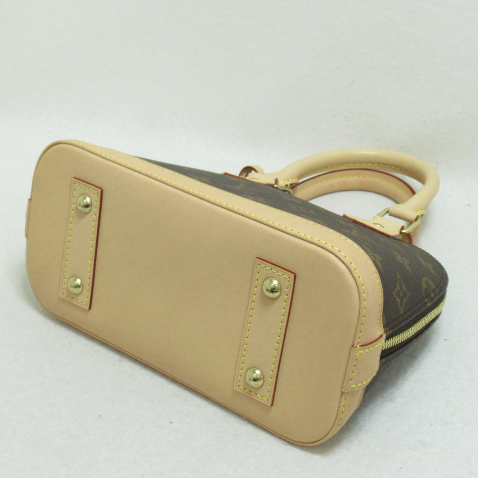 LOUIS VUITTON Monogram Alma BB手手挽肩背兩用袋啡色