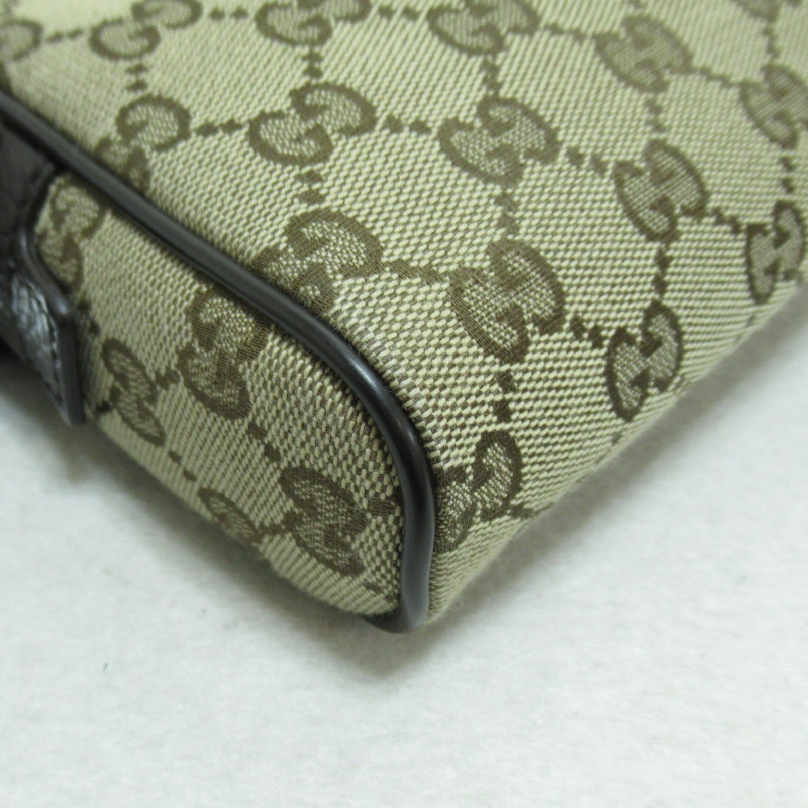GUCCI 帆布Waist Bag腰包啡色