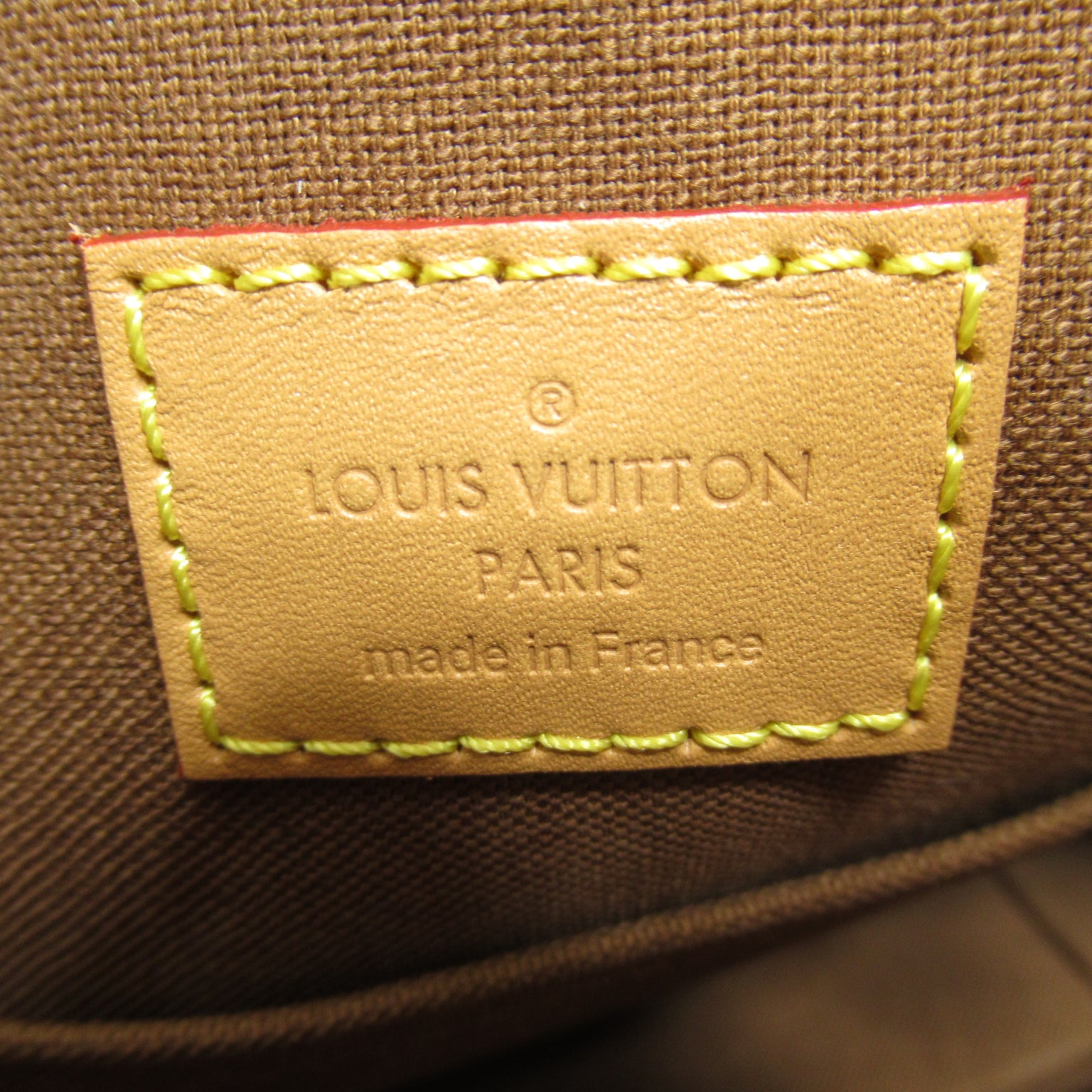 LOUIS VUITTON Monogram Montsouris金扣背包啡色
