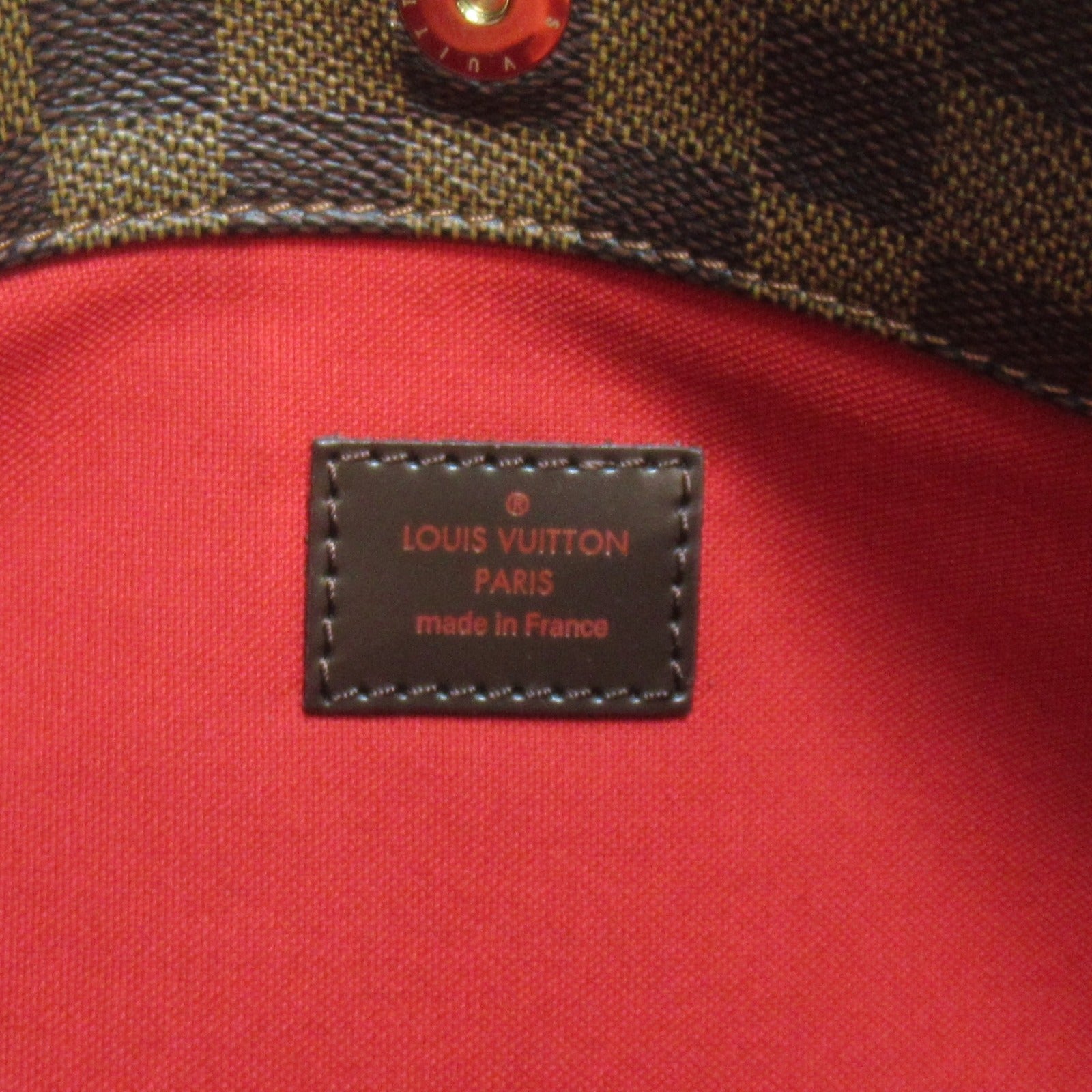 LOUIS VUITTON Damier Bloomsbury PM金扣肩背袋啡色