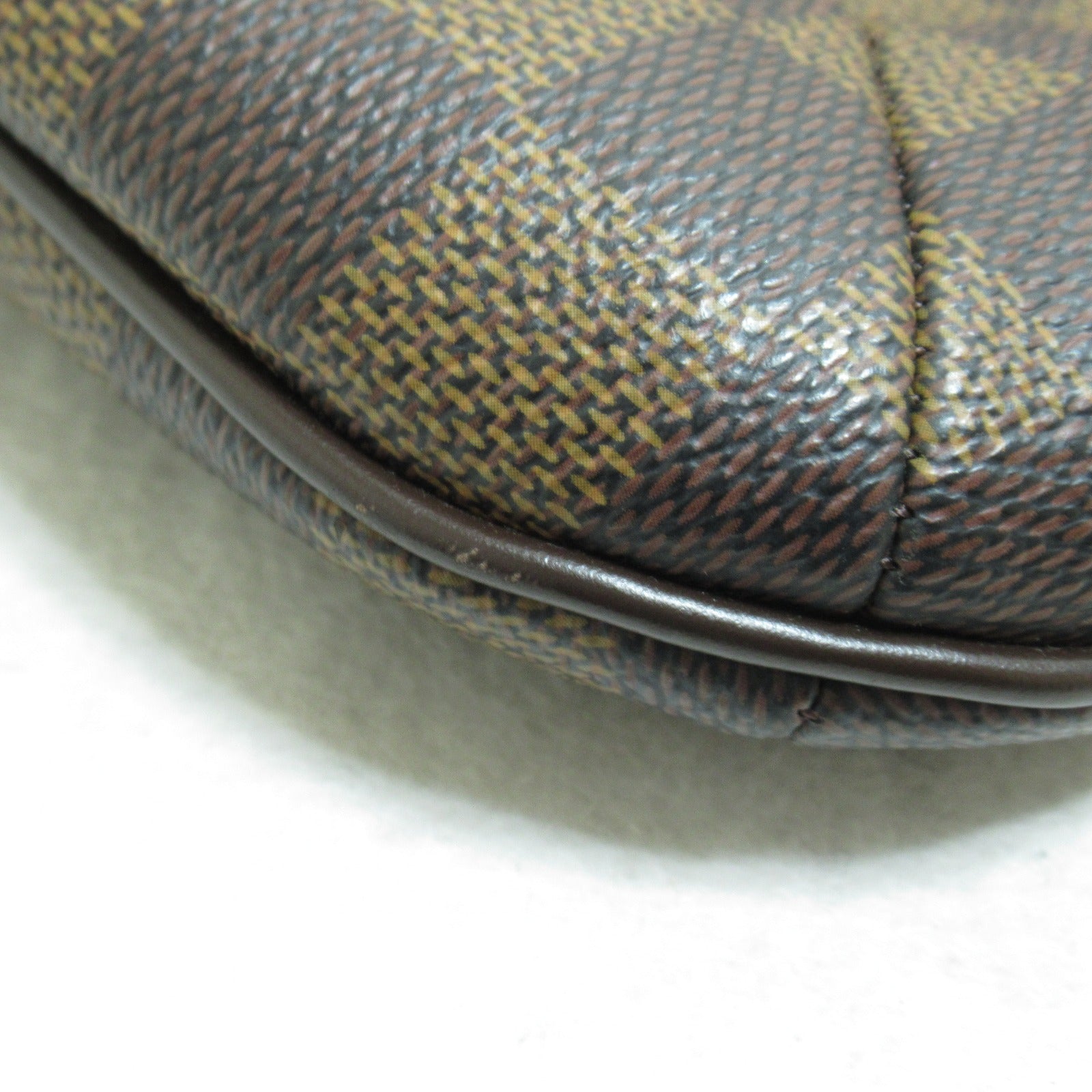 LOUIS VUITTON Damier Bloomsbury PM金扣肩背袋啡色