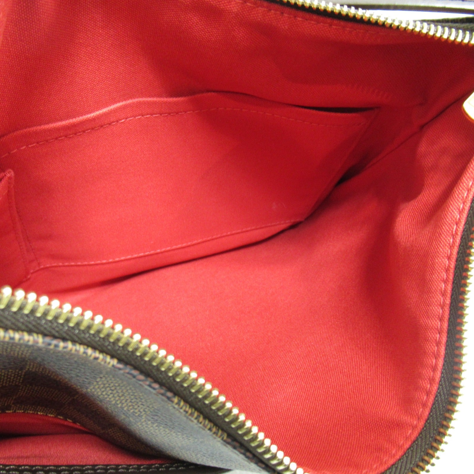 LOUIS VUITTON Damier Bloomsbury PM金扣肩背袋啡色