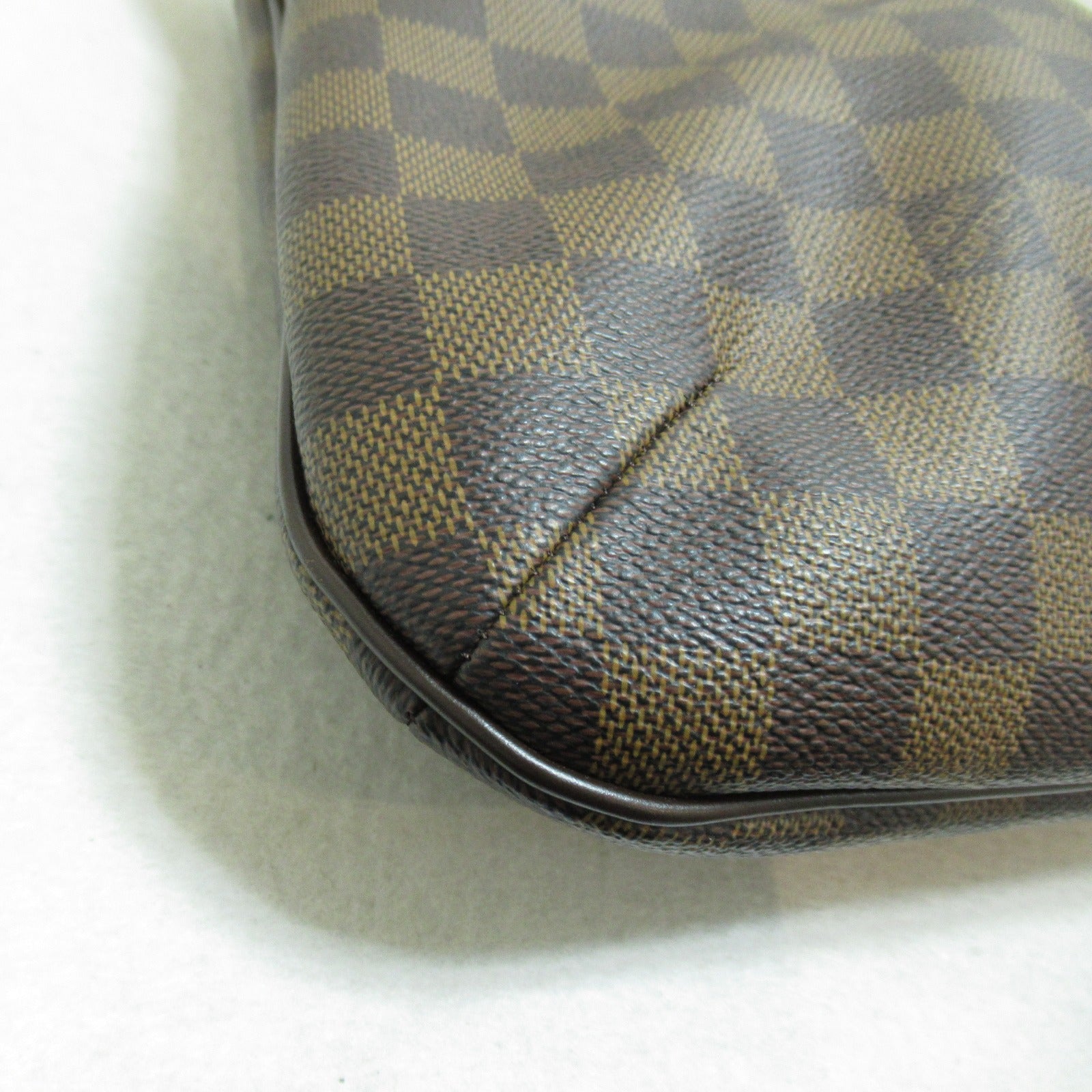 LOUIS VUITTON Damier Bloomsbury PM金扣肩背袋啡色
