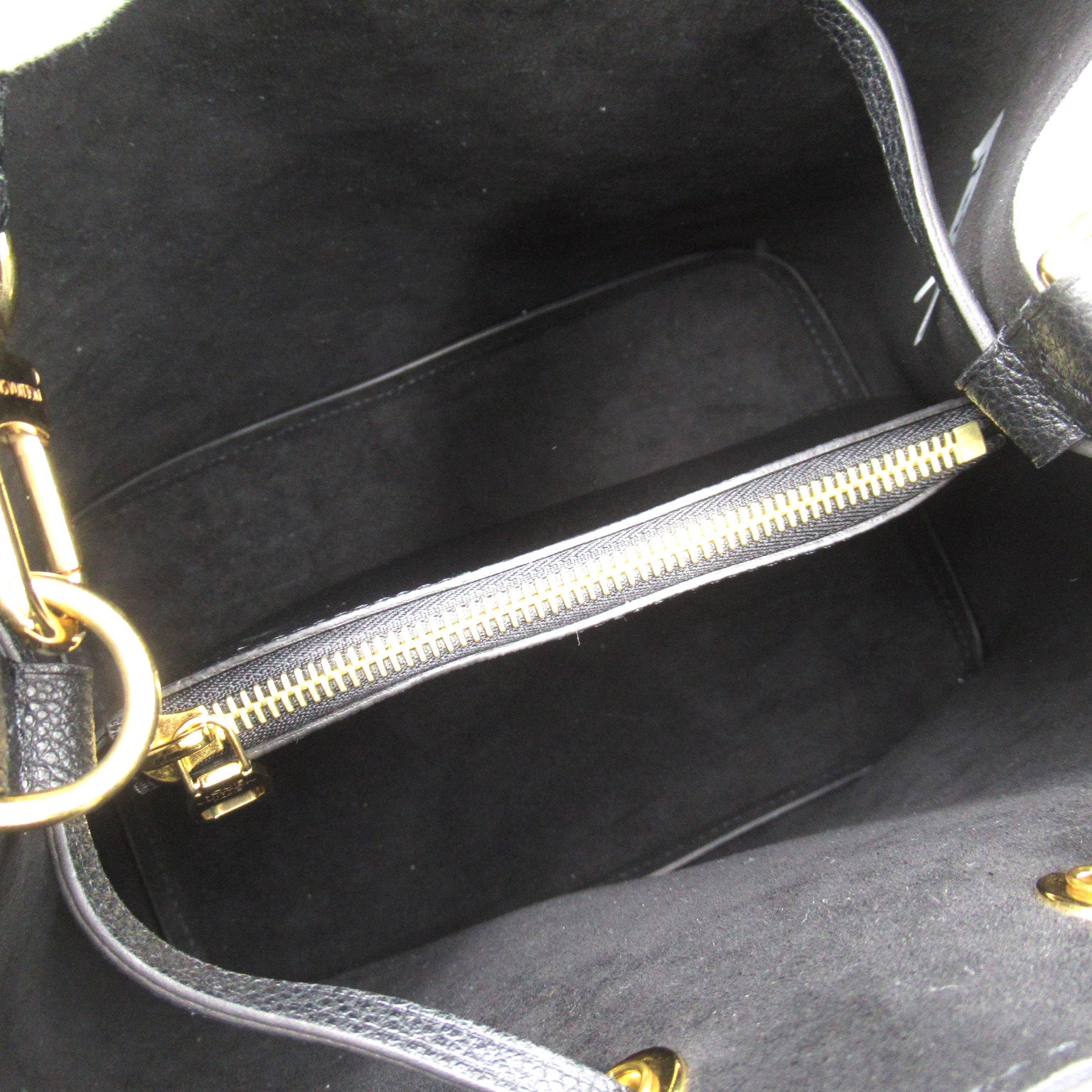 LOUIS VUITTON Monogram Empreinte NeoNoe MM手挽肩背兩用袋黑色