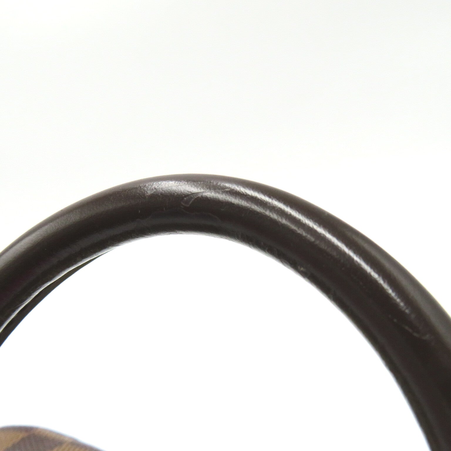 LOUIS VUITTON Damier Sarria Mini金扣手挽袋啡色
