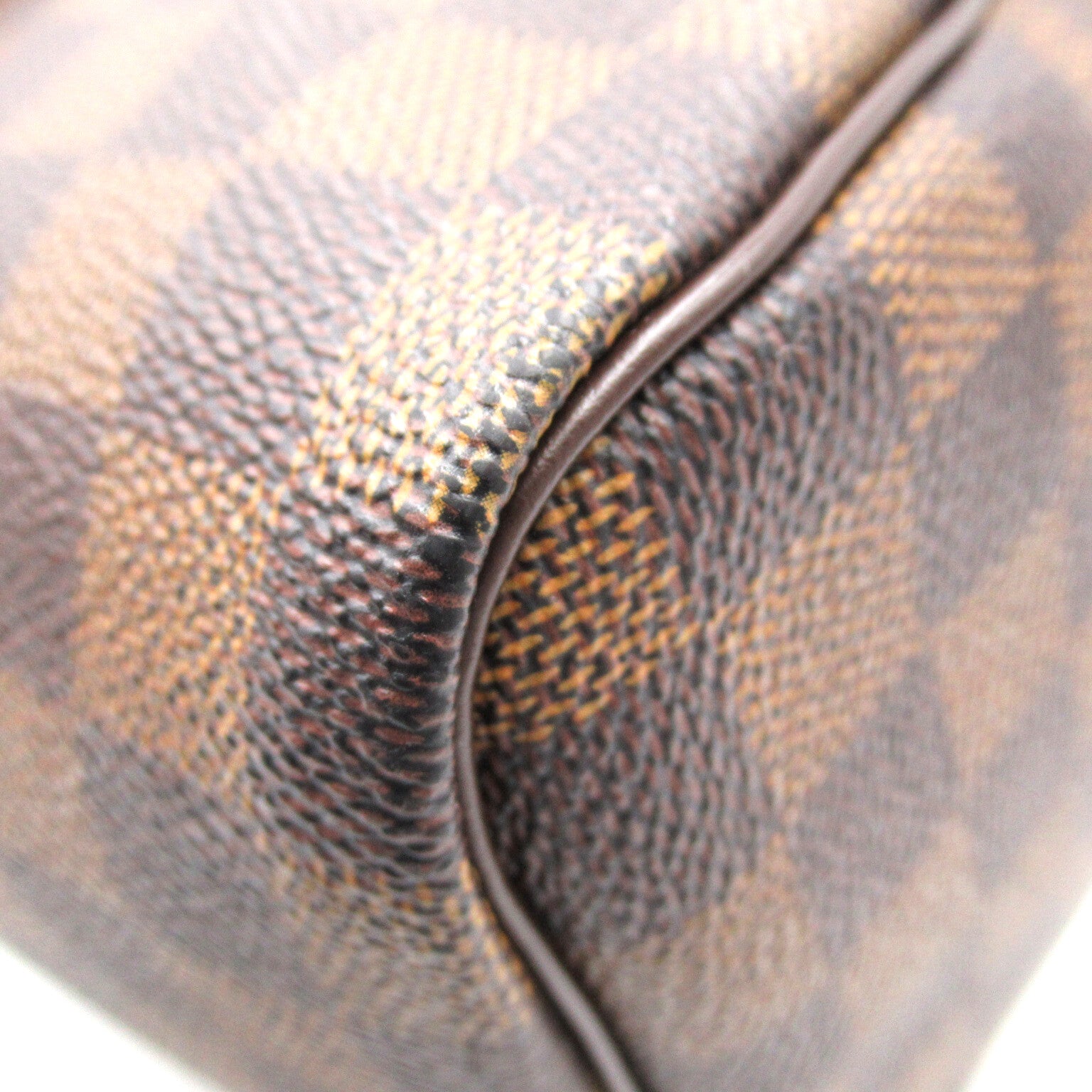 LOUIS VUITTON Damier Speedy 30金扣手挽袋啡色