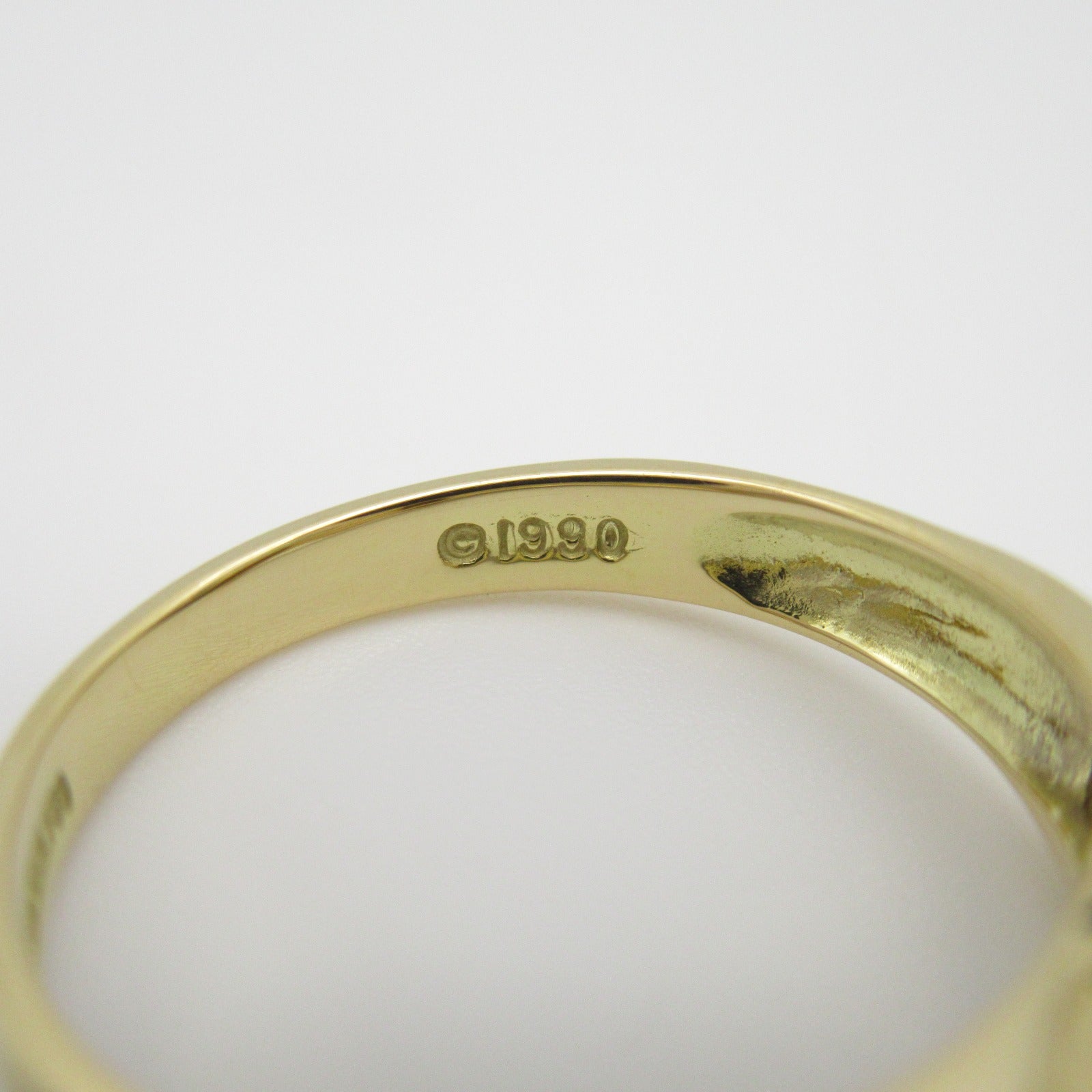 TIFFANY＆CO 18K黃金Ribbon Ring戒指US#6.25